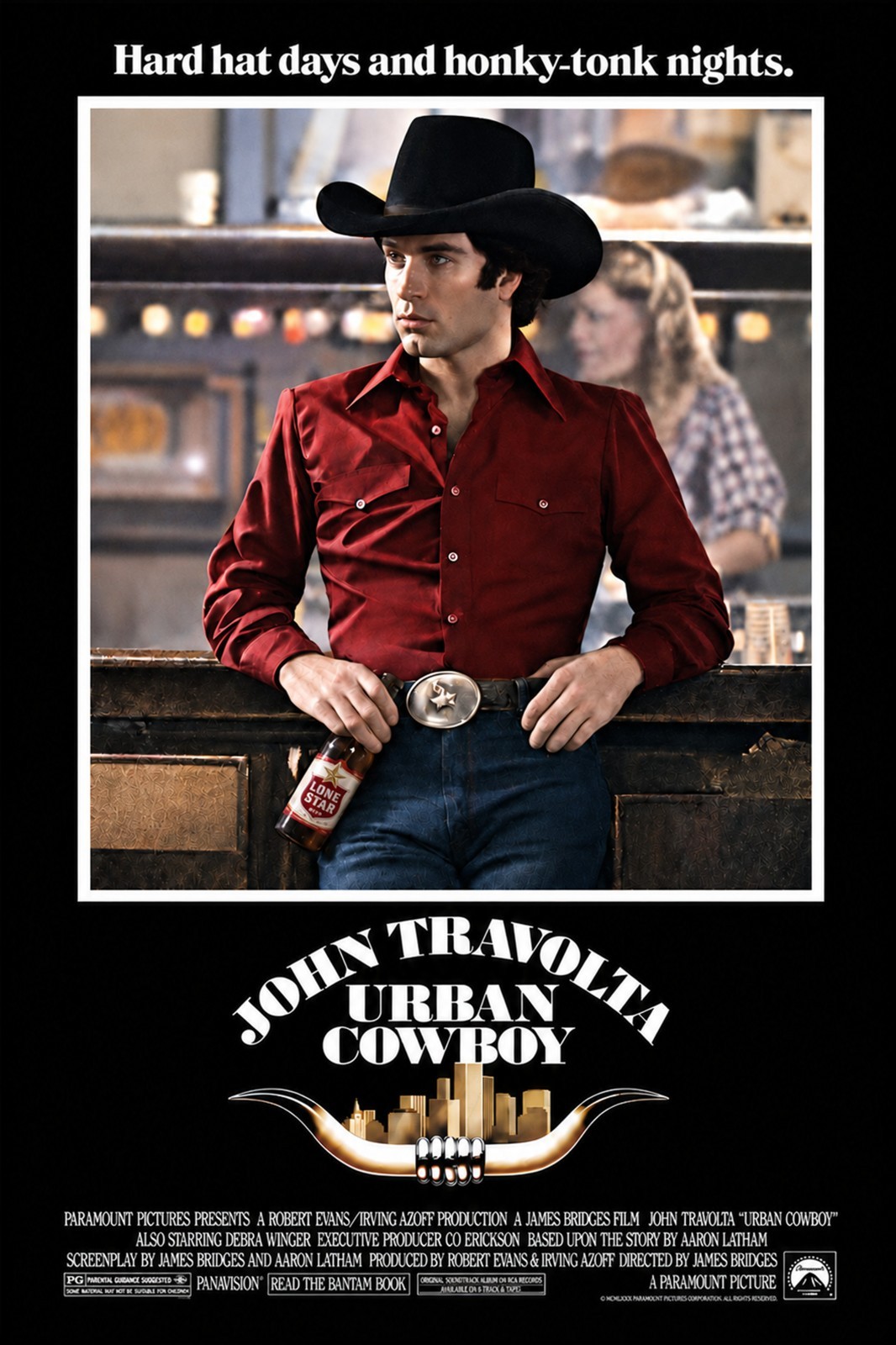 URBAN COWBOY Movie Poster 24 x 36 Looks AWESOME John Travolta