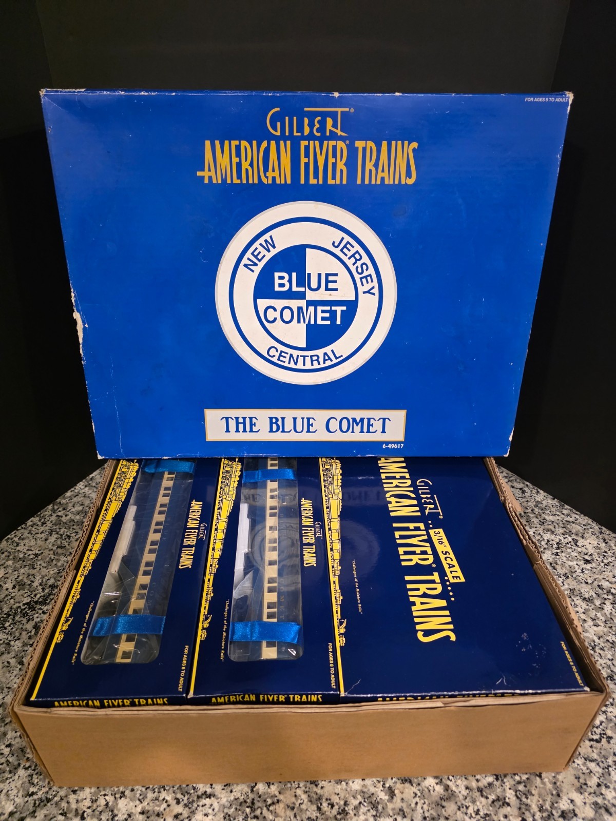 The Blue Comet LIONEL Gilbert American Flyer Trains MIB NEW 6-49617