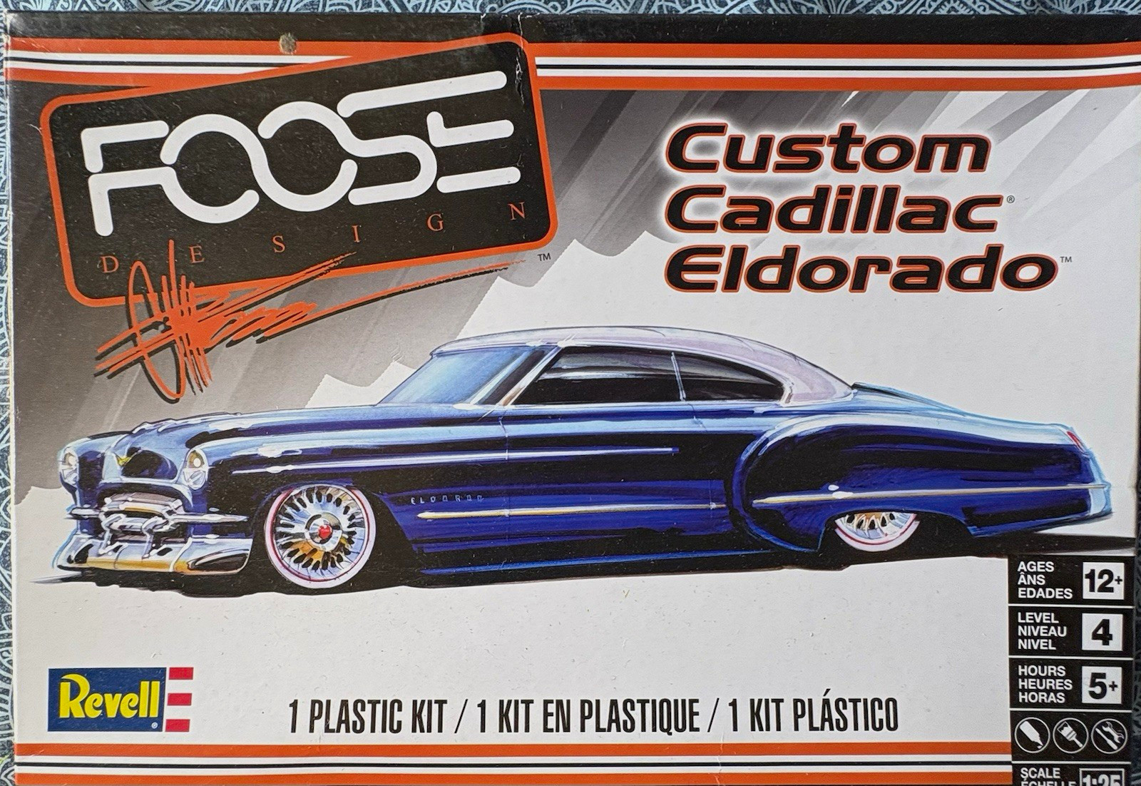 Revell Foose Design Cadillac Eldorado 1:25 Plastic Kit 85-4435