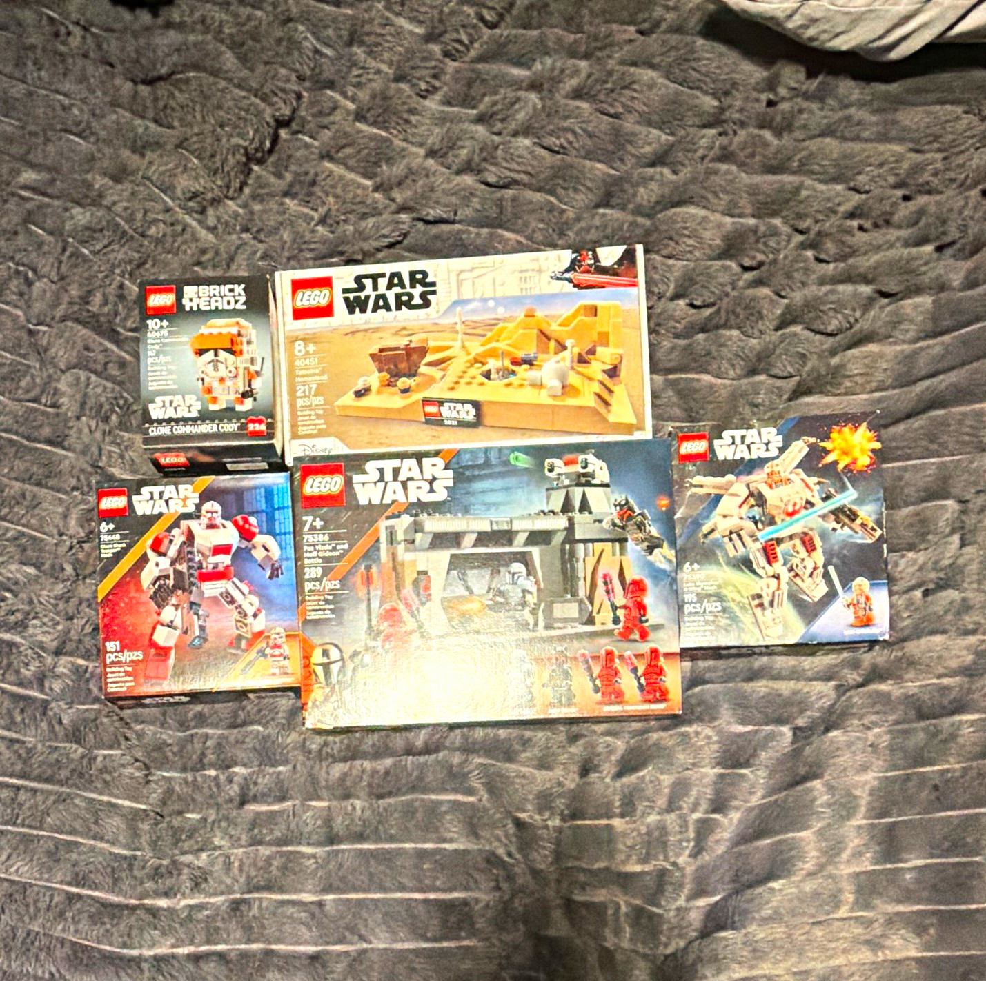LEGO Star Wars sealed lot (Sets 40451,75386,40675,75448,75390)