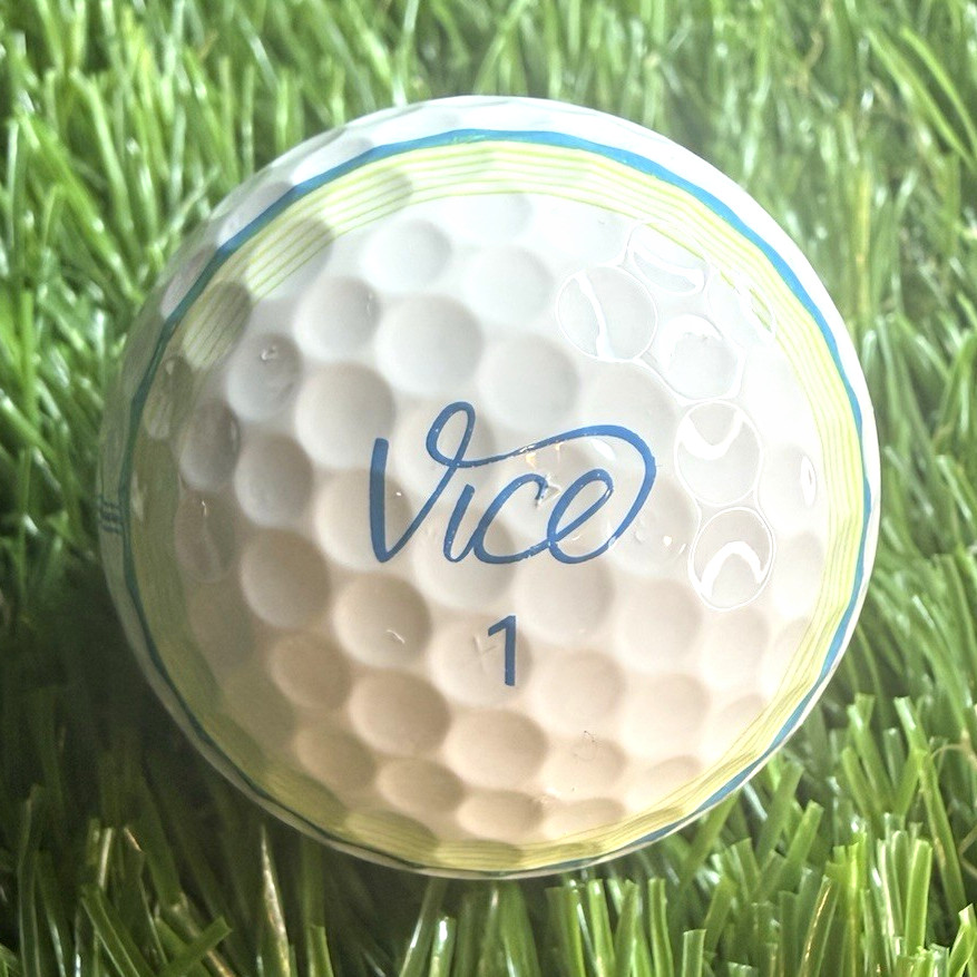 Vice Pro Poison Dart Tracer ☠️🎯New (1) Ball Pre realese  collectible Vice Golf