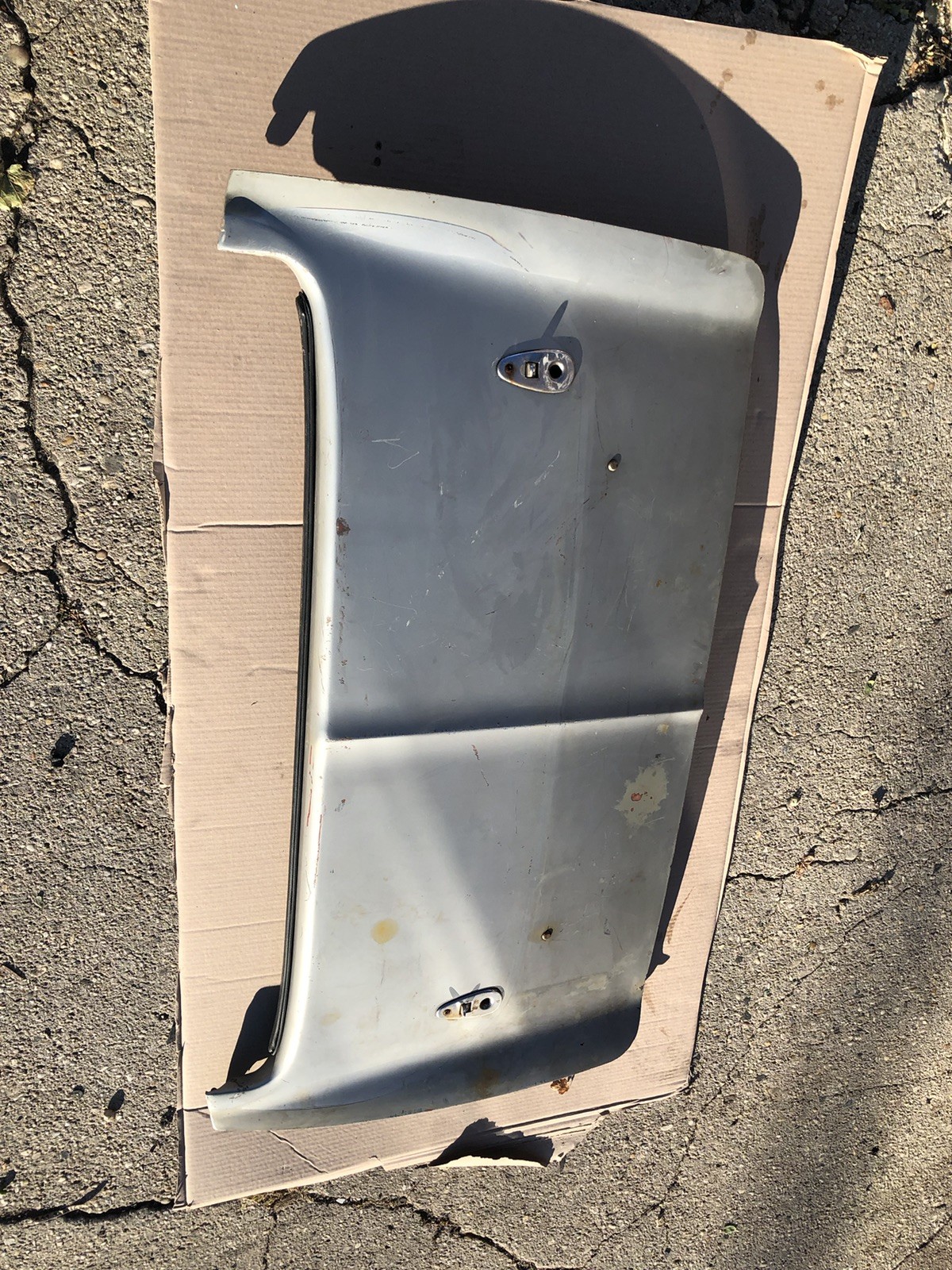1963-1967 Corvette OEM GM Deck Lid Convertible Soft Top Tonneau Cover Complete 1963-1967 Corvette OEM GM Deck Lid Convertible Soft Top Tonneau Cover Complete