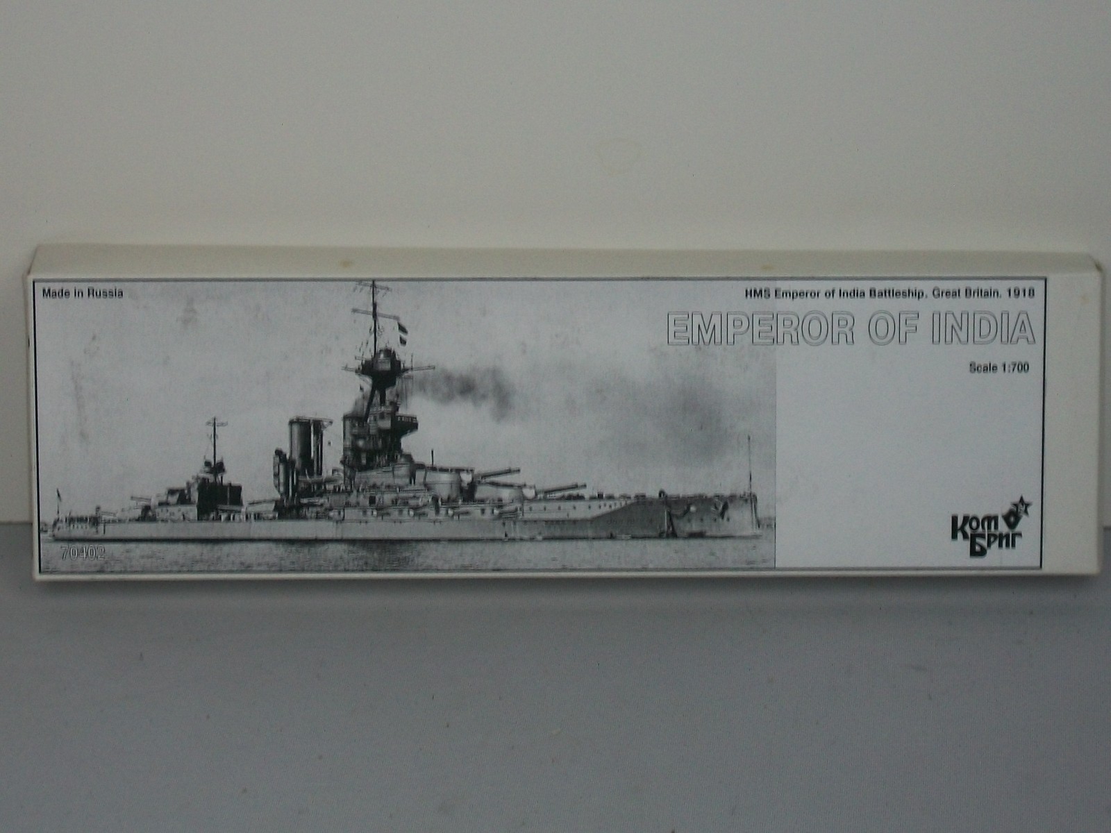 Combrig 1/700 Scale HMS Emperor Of India, British Battleship 1918 Combrig 1/700 Scale HMS Emperor Of India, British Battleship 1918