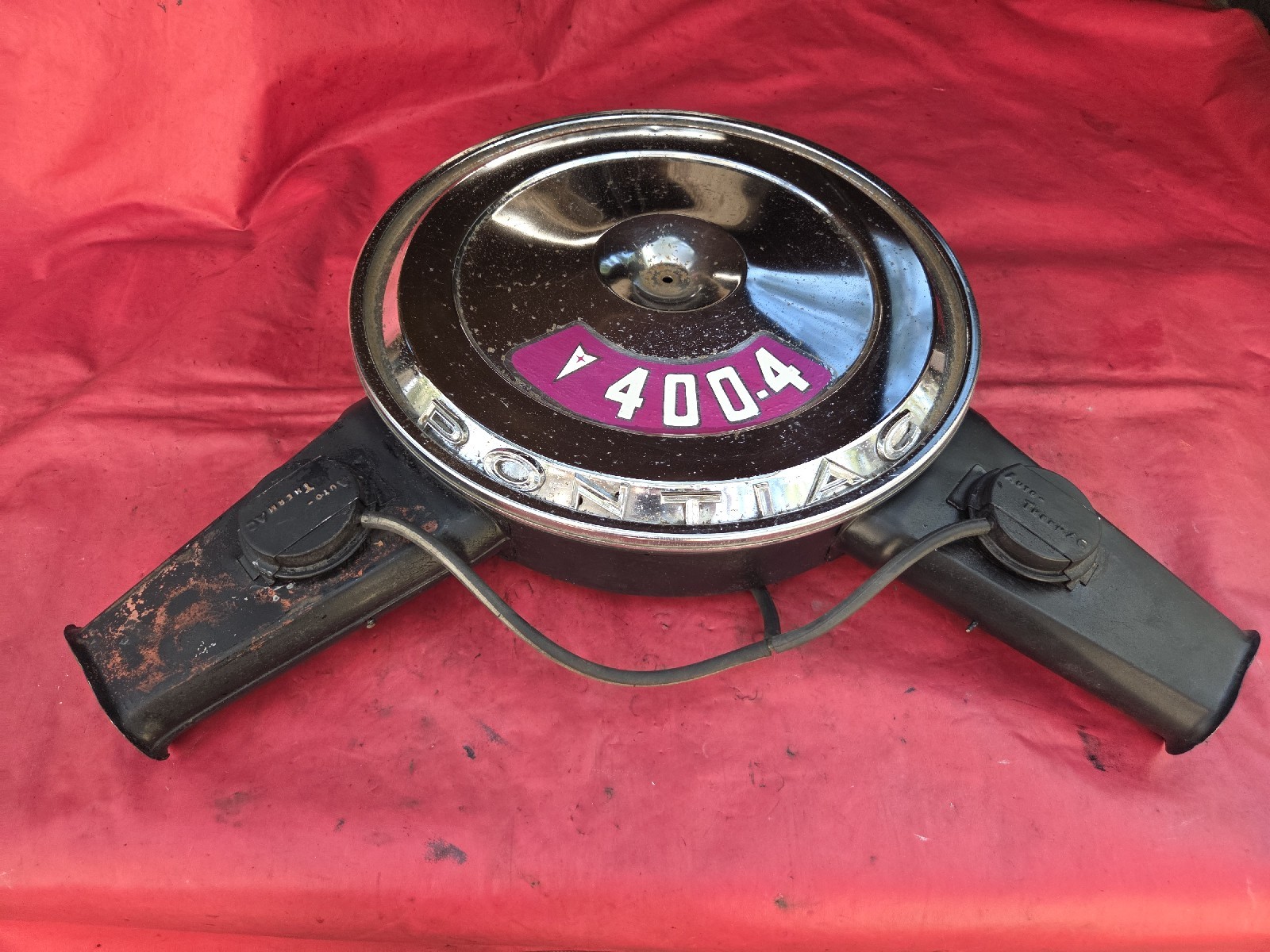 1968-72 Pontiac Firebird GTO Dual Snorkel Air Cleaner Original GM