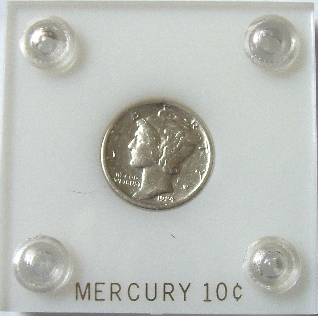 AN APPEALING 1924-S MERCURY DIME.... AN APPEALING 1924-S MERCURY DIME....