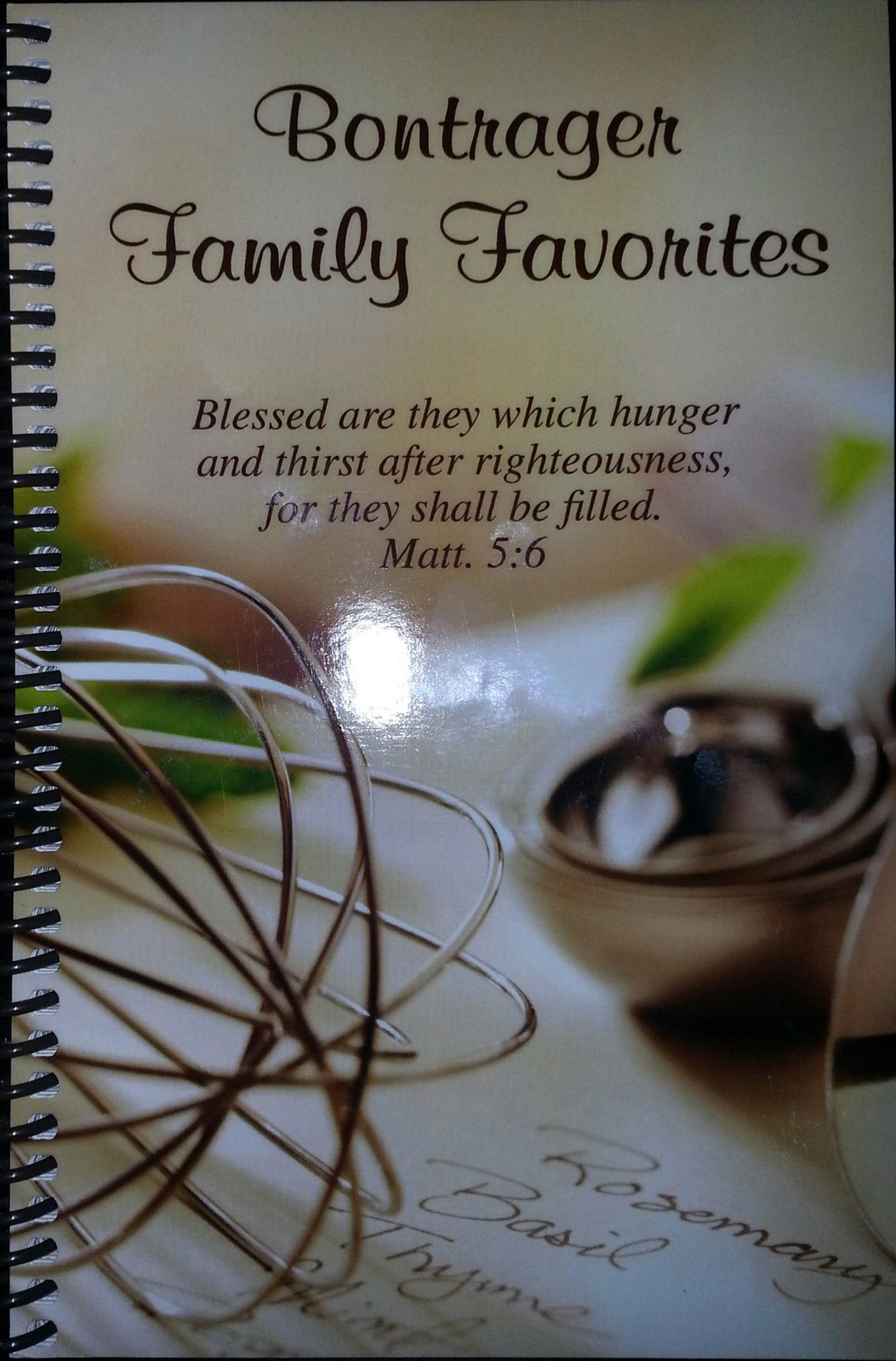 Bontrager Family Favorites