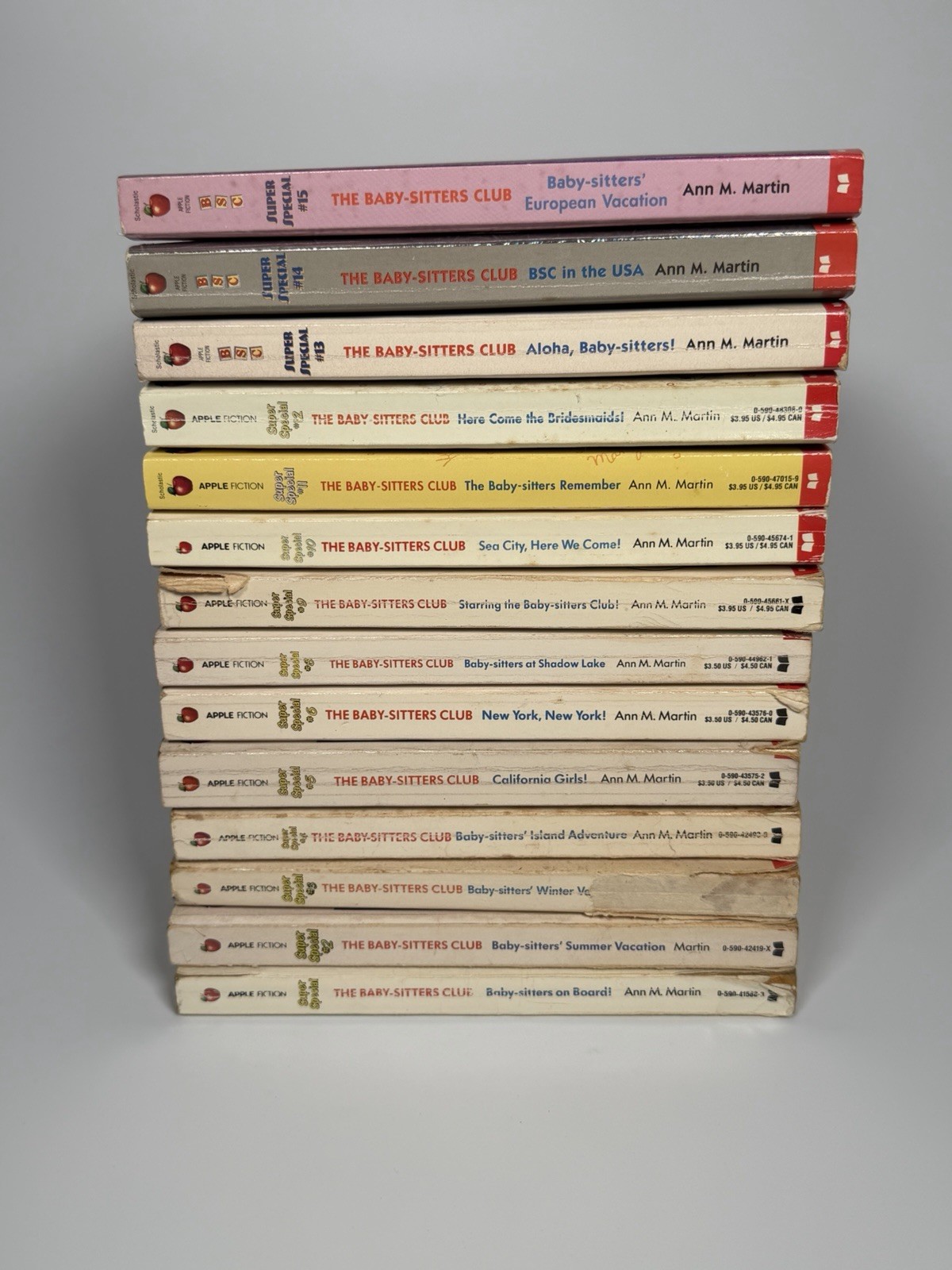 The Baby-Sitters Club Super Special 14 Book Lot #1-15 Ann M Martin Vintage