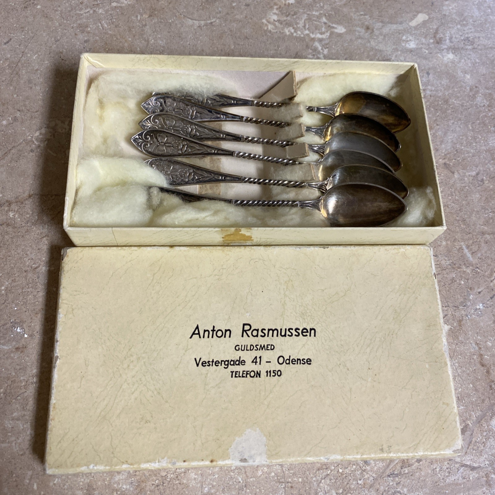 Antique Danish Demitasse Spoons From 1900s-1920s