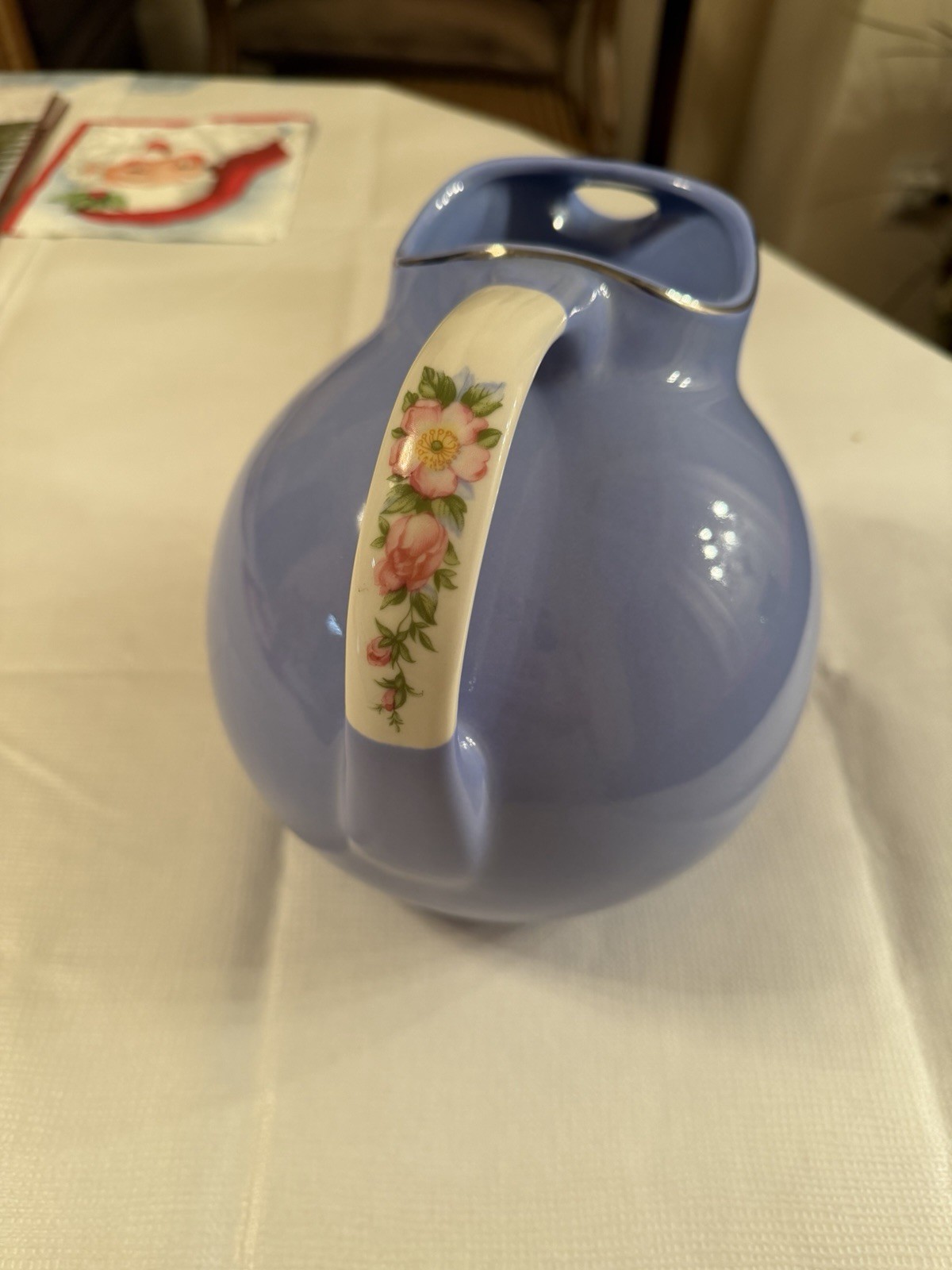 Vintage Hall Royal Rose Parade Ball Pitcher #633,  64 oz,  1940s-1950s