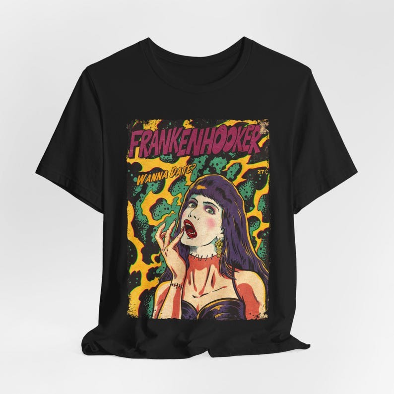 Frankenhooker Horror Movie Graphic T-Shirt S-5XL