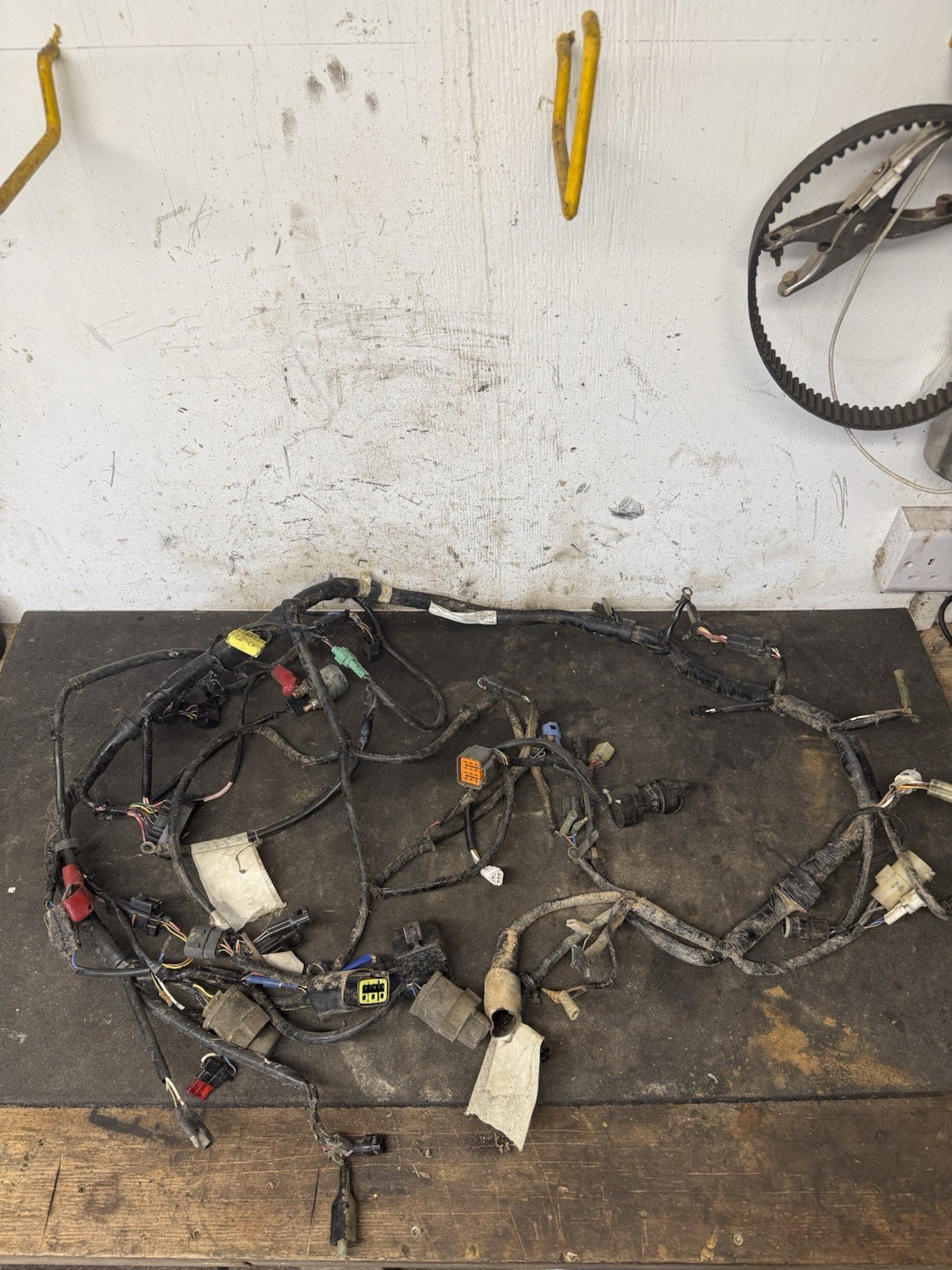 05-07 Kawasaki KVF 650 / 750 Brute Force Wiring Loom Ignition & Key OEM