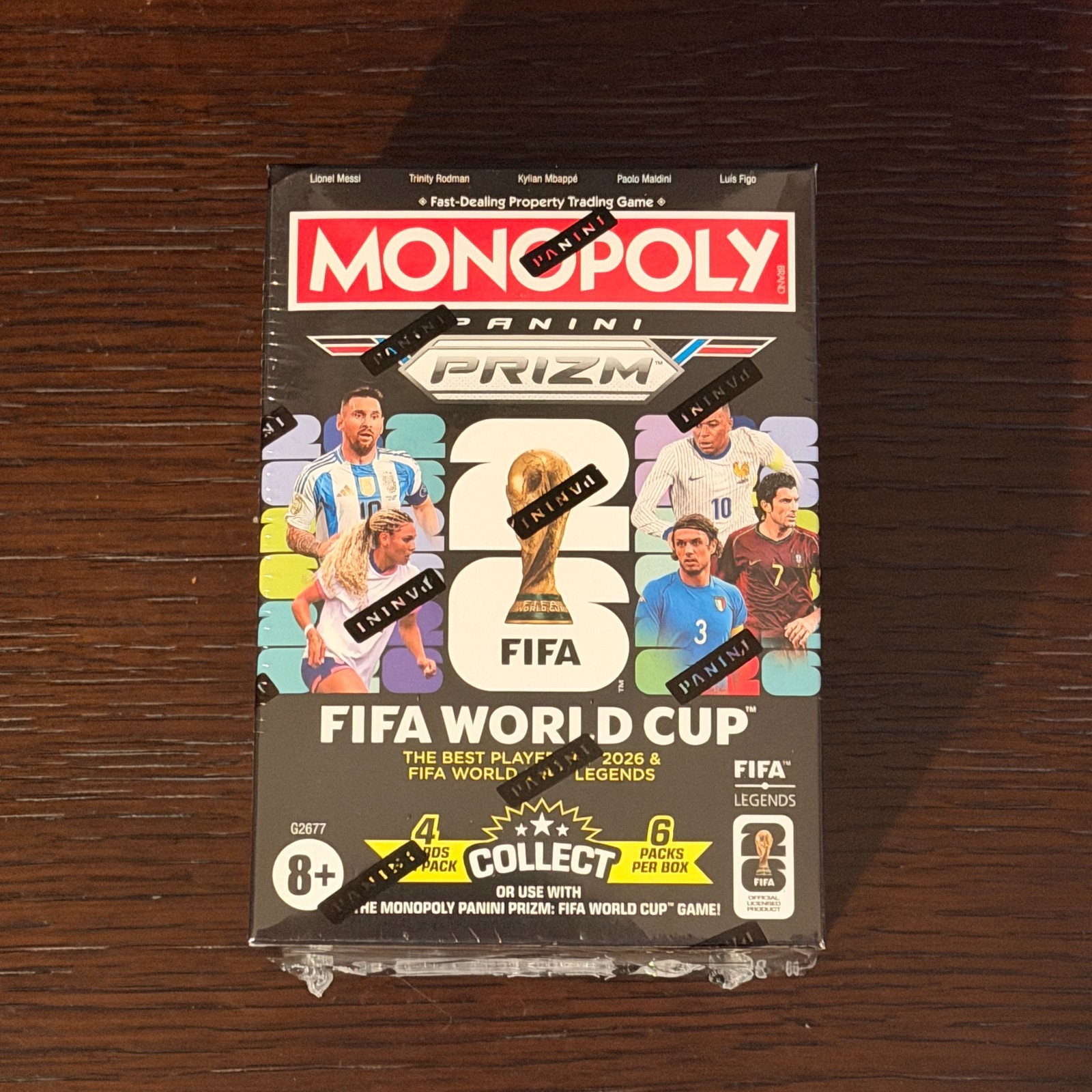2026 Monopoly Panini Prizm: FIFA World Cup Trading Cards Booster Box - Fast Ship 2026 Monopoly Panini Prizm: FIFA World Cup Trading Cards Booster Box - Fast Ship