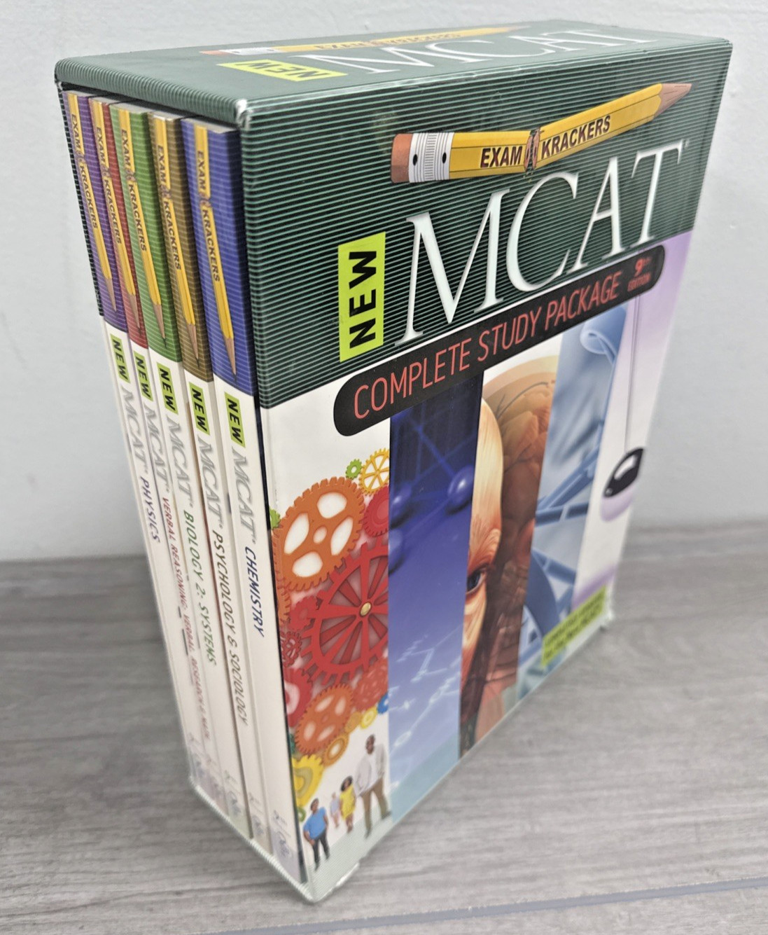 9th Edition Examkrackers MCAT Complete Study Package Set of 5 Books 9th Edition Examkrackers MCAT Complete Study Package Set of 5 Books
