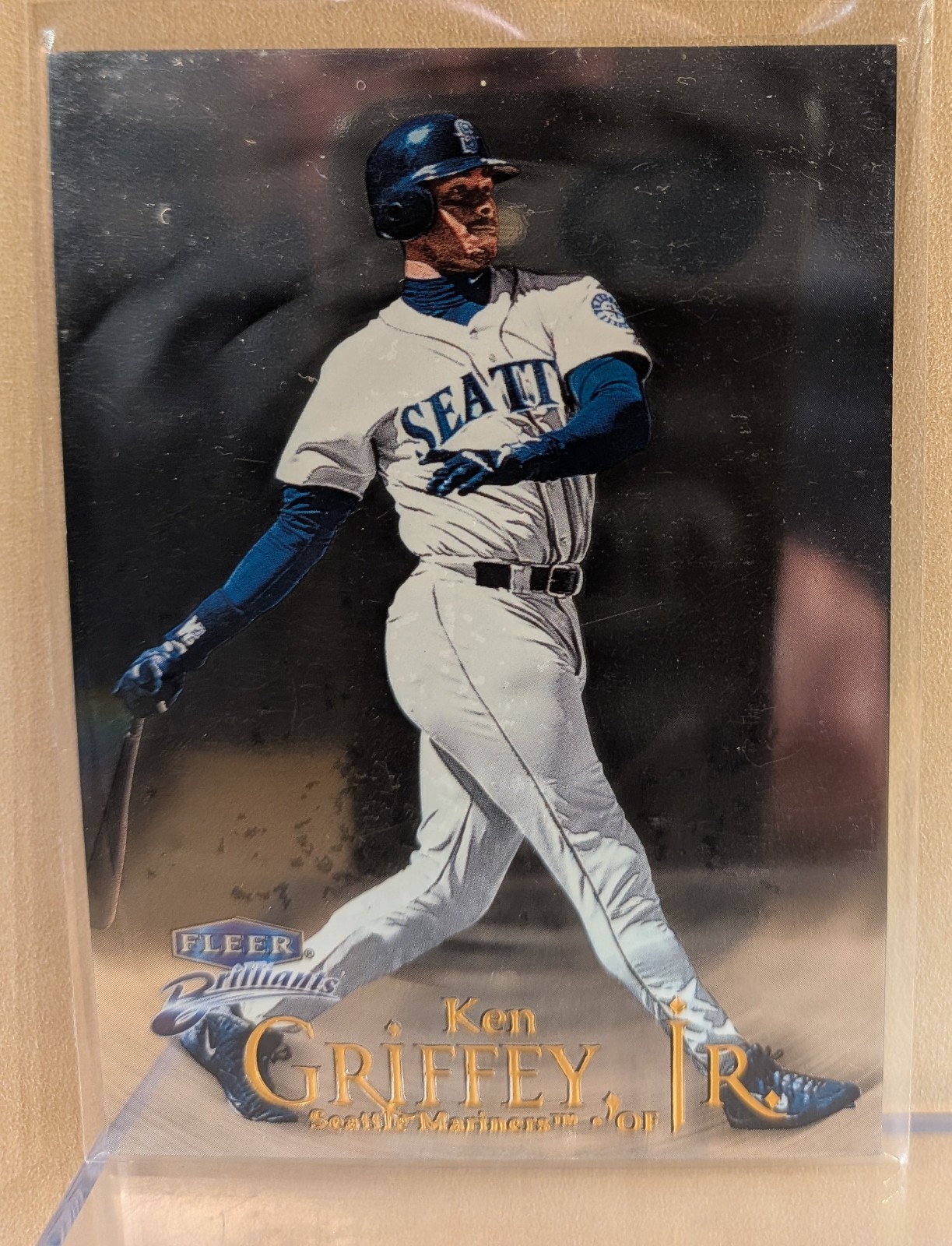 1999 Fleer BRILLIANTS #24 Ken Griffey Jr ULTRA PREMIUM BASE CARD MIRROR FINISH