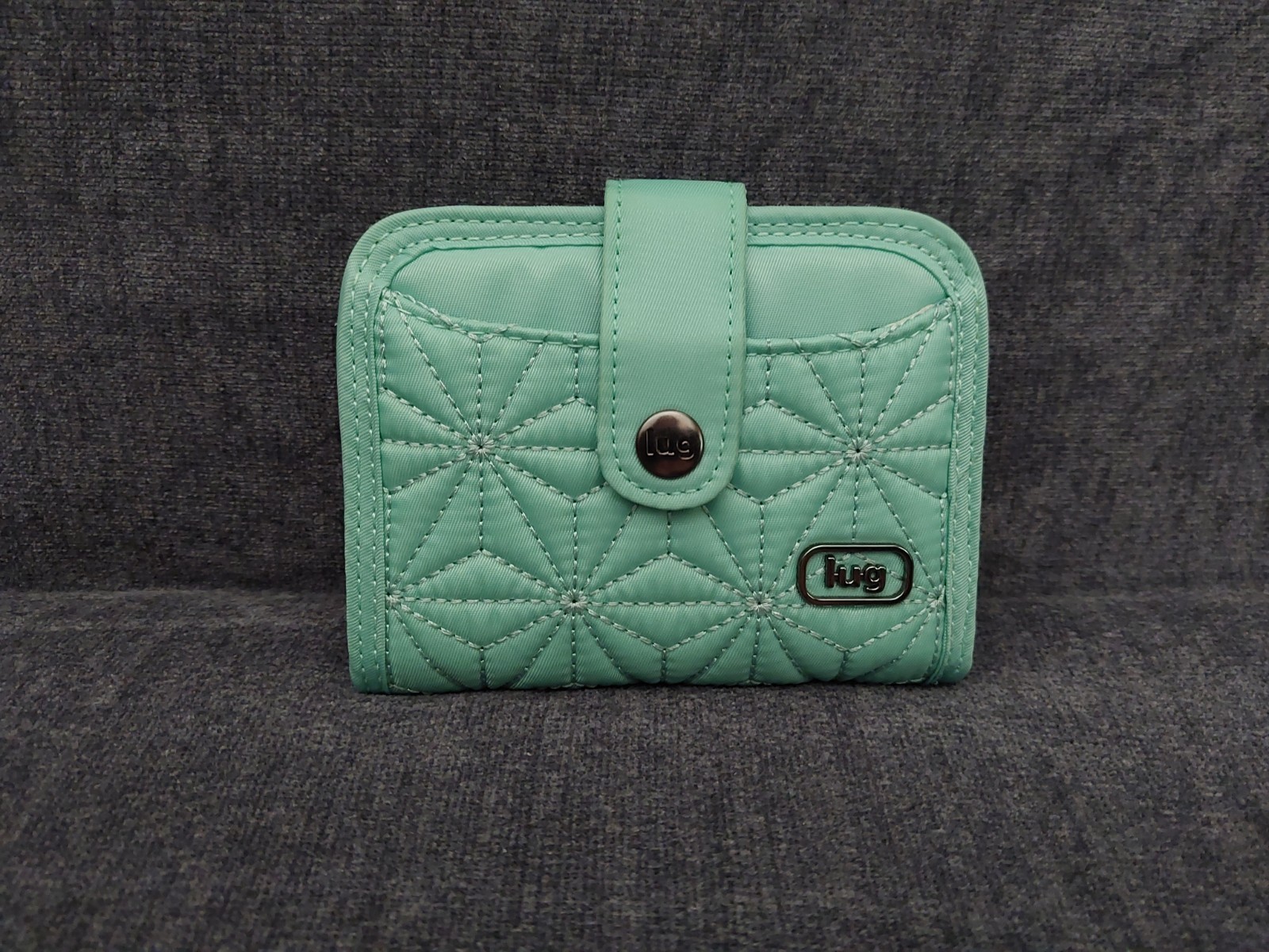 Lug Legacy Minuet RFID Wallet - Bubble Mint - New Without Tags