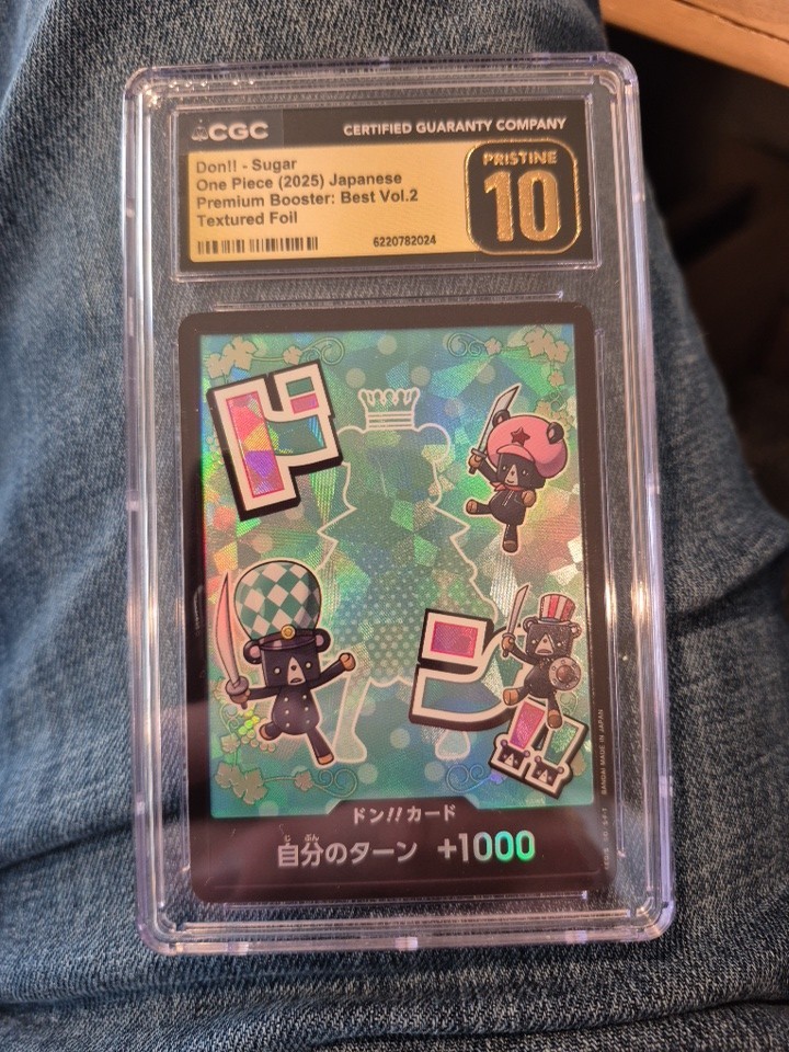 ✨✨ CGC PRISTINE 10 Don - Sugar One Piece 2025 Japanese PRB Vol. 2 ✨✨ CGC PRISTINE 10 Don - Sugar One Piece 2025 Japanese PRB Vol. 2