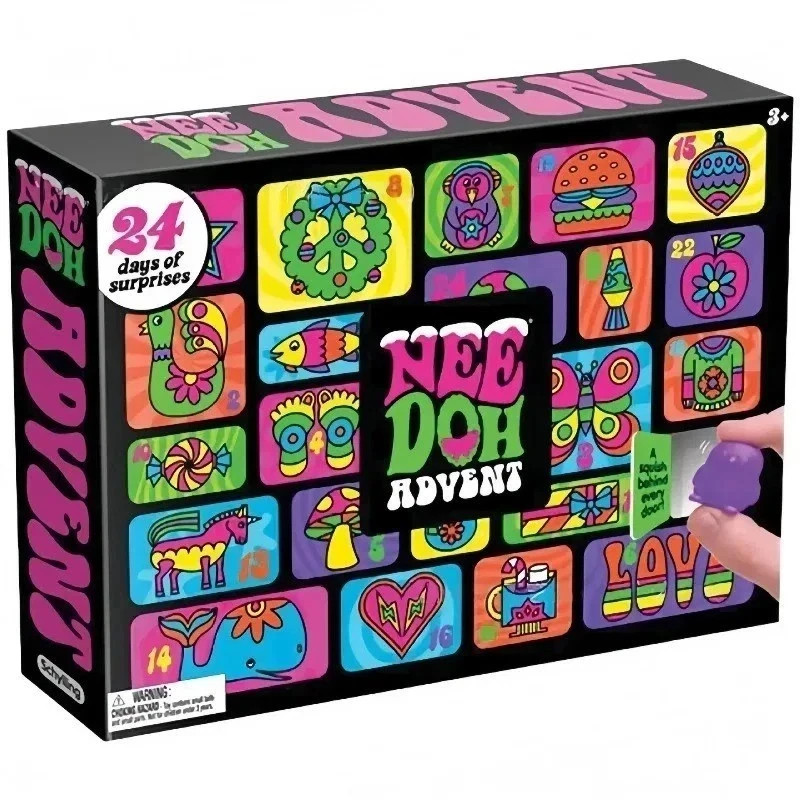 2026 Hot Needoh Advent Calendar Gift For Children 24 Days of Surprises- US