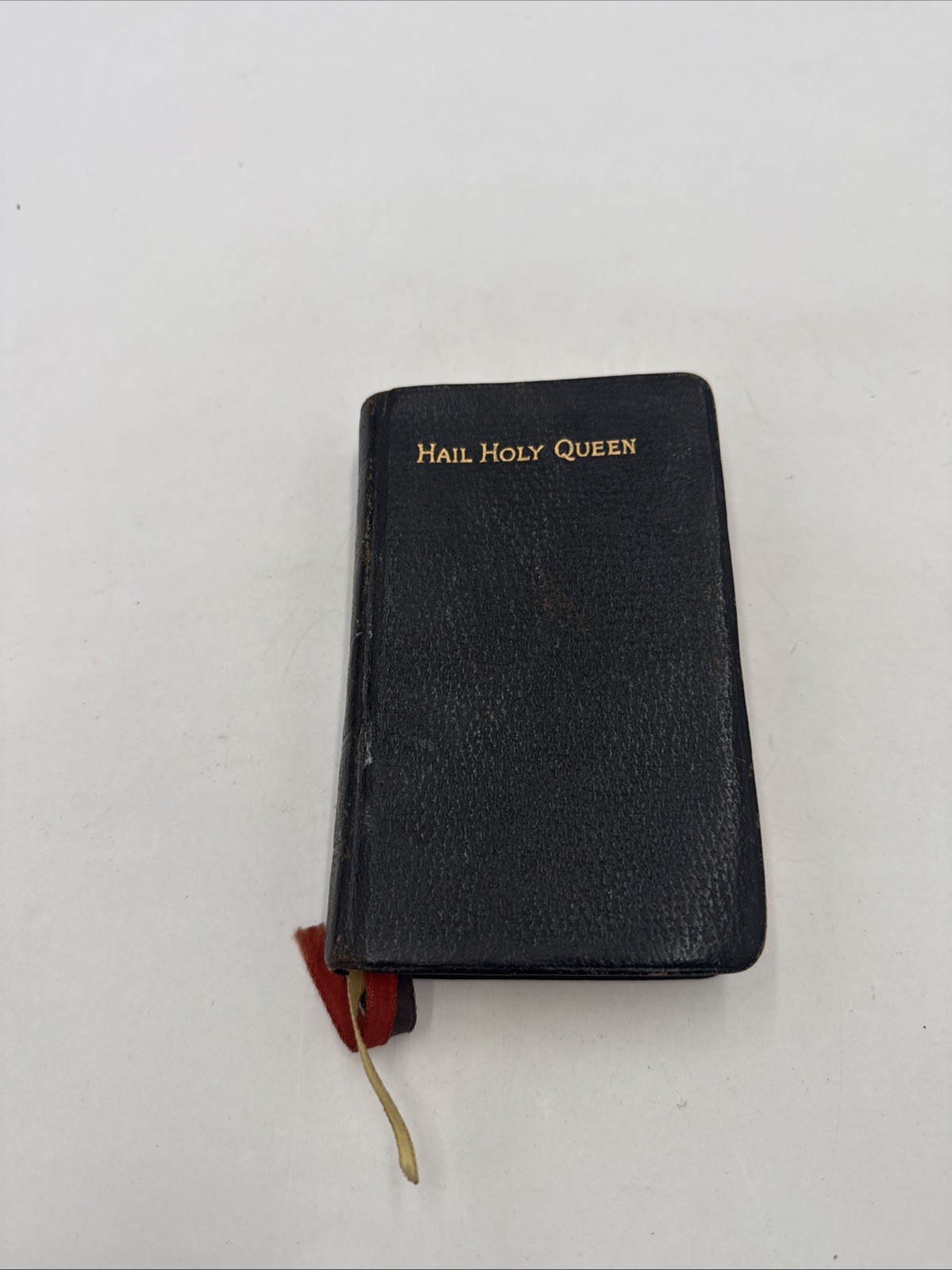 Vintage 1928 Hail Holy Queen Catholic Prayer Book Genuine Leather P.J. Kenedy