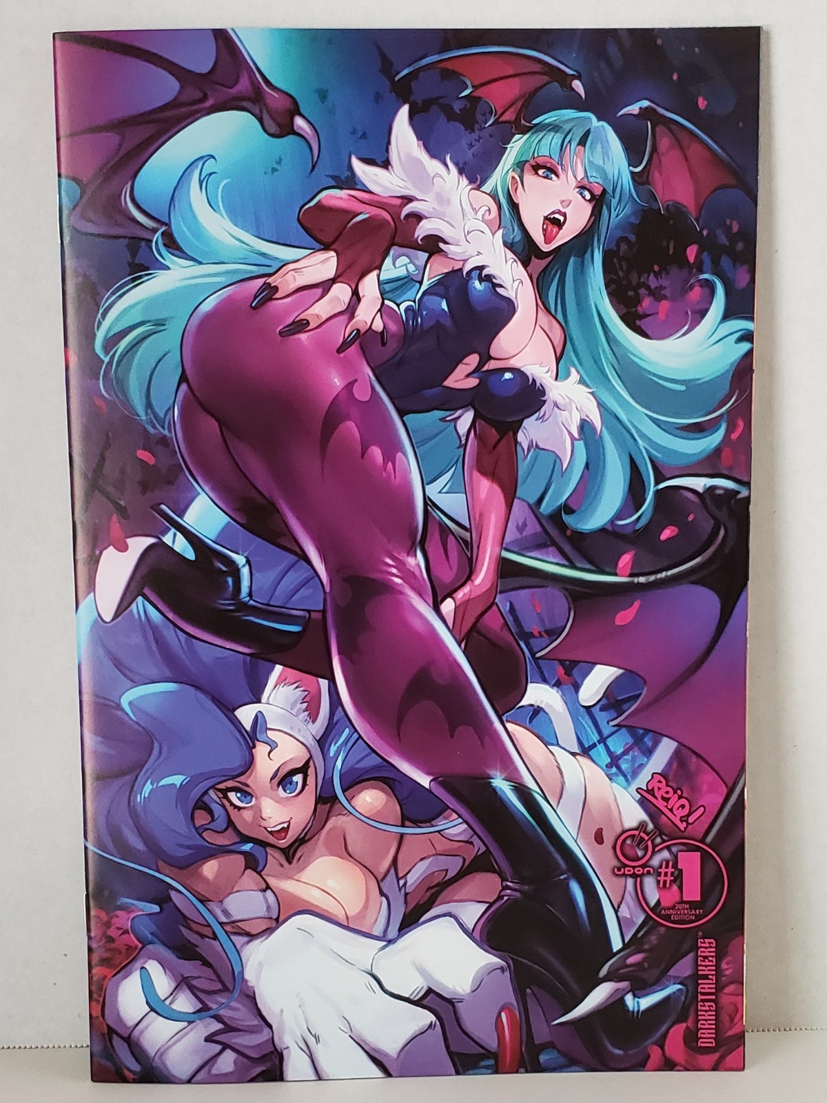 Darkstalkers 20th Anniversary Edition #1 (NM- or 9.2) - Reiq Virgin Variant