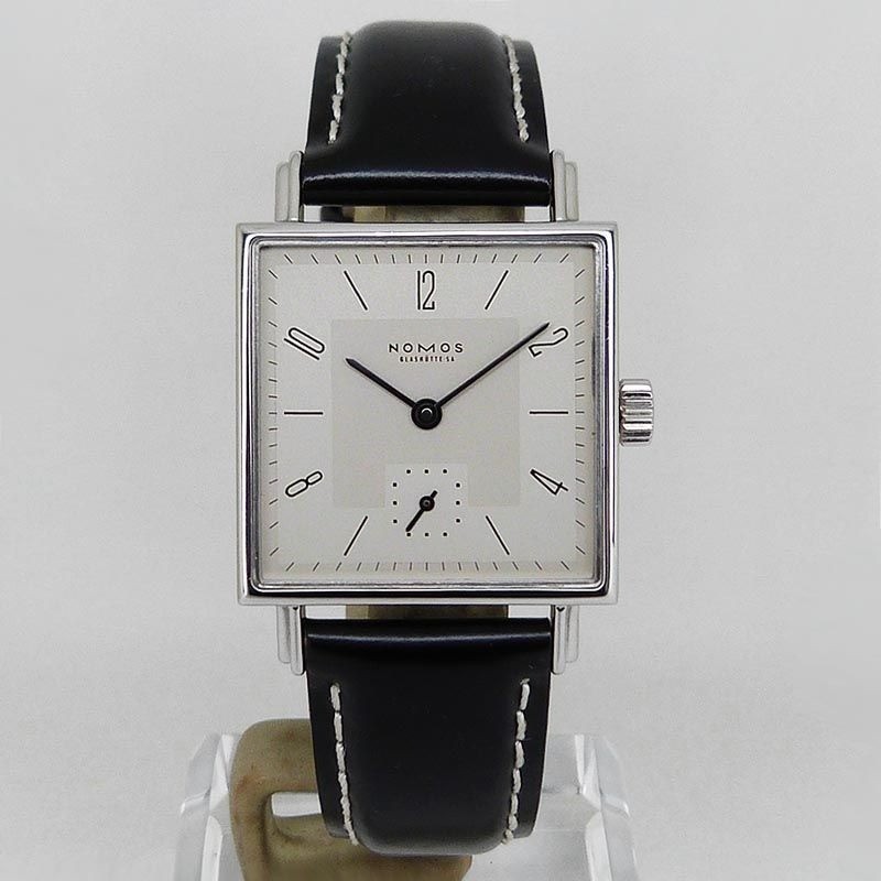 NOMOS Tetra Manual Winding Mechanical Watch Ivory Dial SS 27.5mm Japan