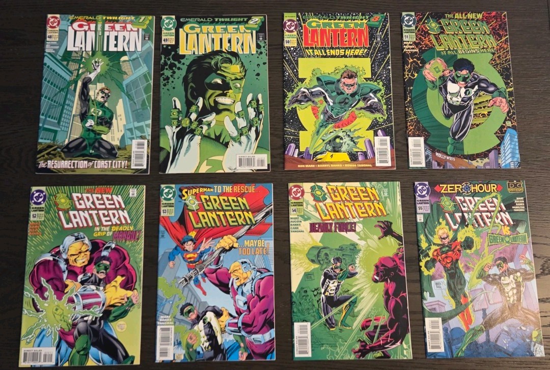 Green Lantern V3 #48–181 – Emerald Twilight + Annuals + Tie-Ins Kyle Rayner Lot 