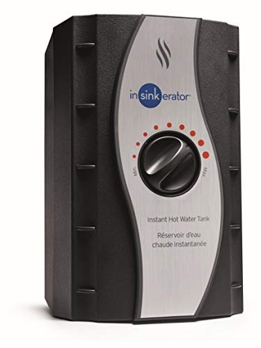 GRAY/SILVER - INSINKERATOR INSTANT HOT WATER TANK, 2/3 GALLON STAINLESS STEEL