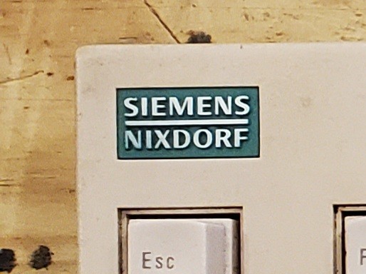 Siemens Nixdorf Unique Vintage computer keyboard, PS/2