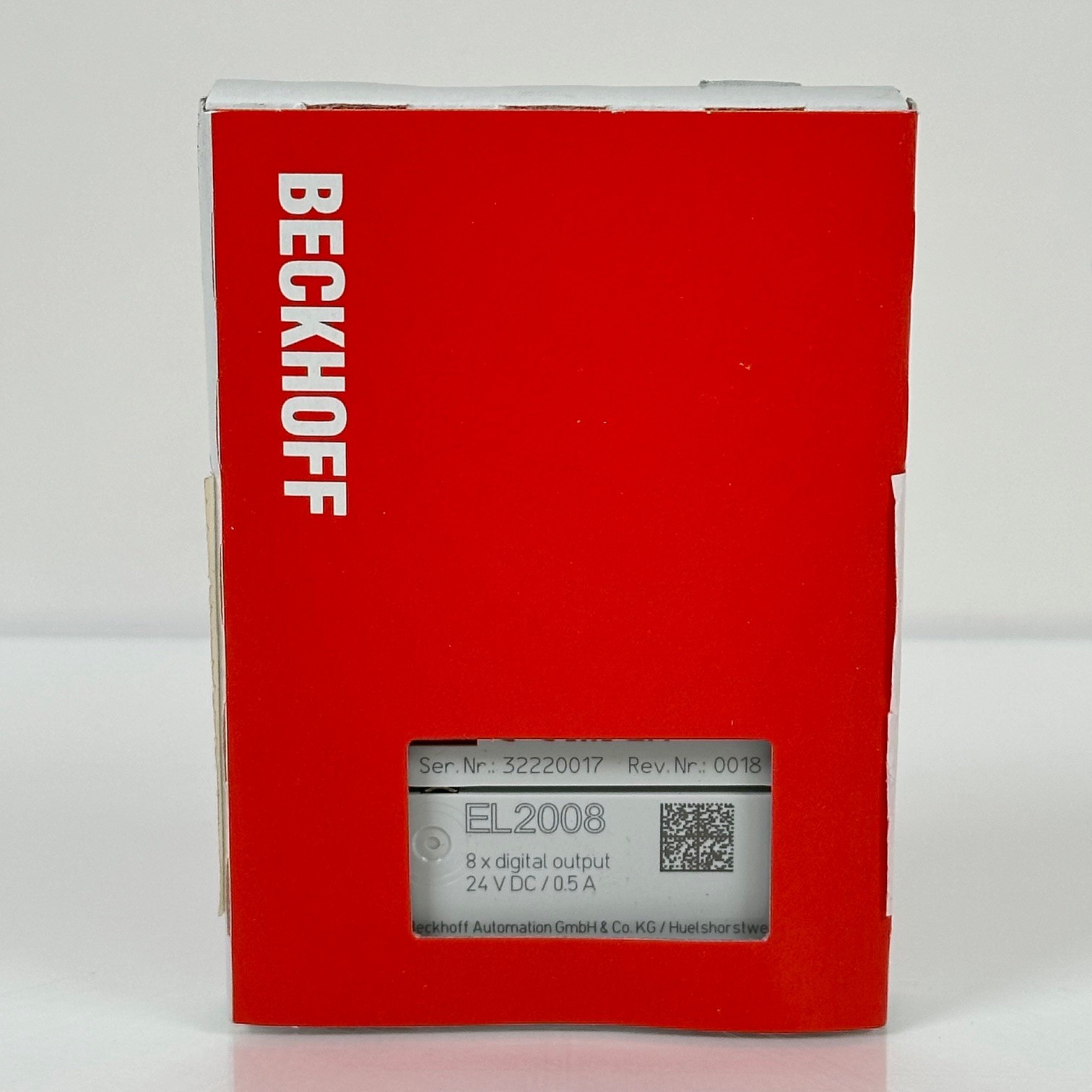 (NEW) Beckhoff EL2008 8-Channel Digital Output Terminal (USA Seller) (NEW) Beckhoff EL2008 8-Channel Digital Output Terminal (USA Seller)