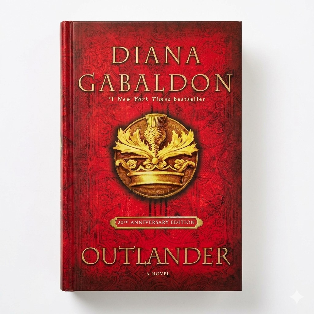 Outlander Diana Gabaldon 20th Anniversary Collector\'s Edition Hardcover Red Foil