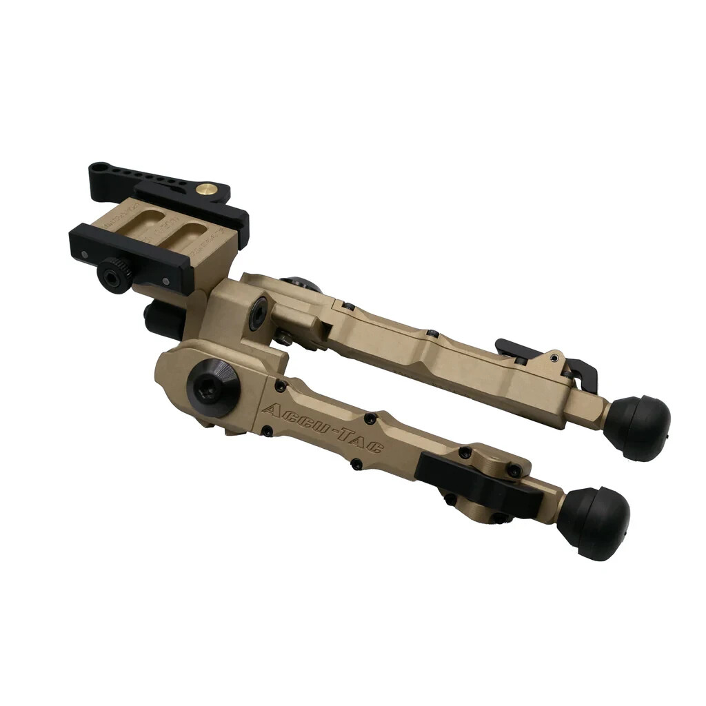 Accu-Tac NEW FDE Tan BR-4 Gen 2 Bipod Arca 5.75\