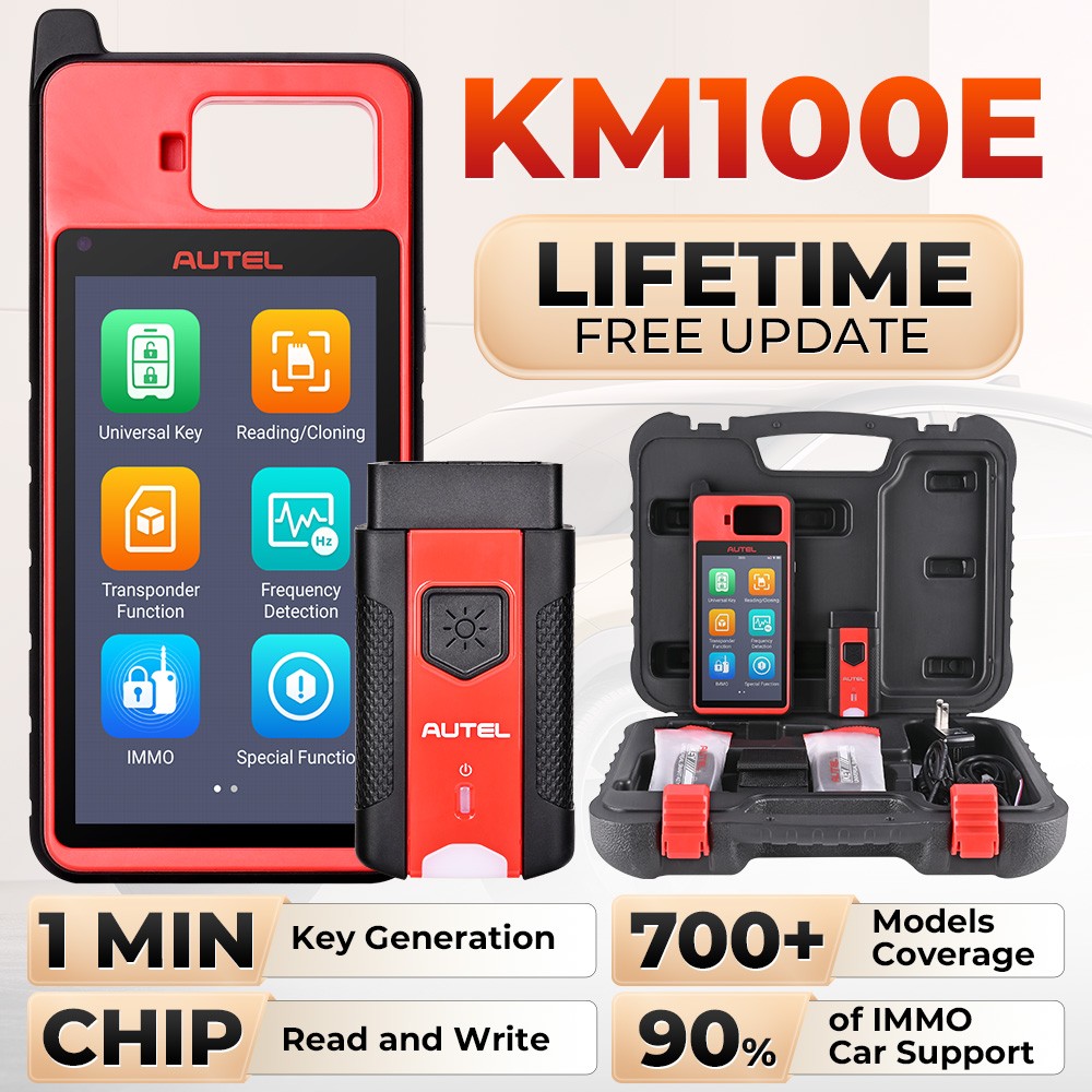 2026 Autel MaxiIM KM100 KM100E Key Fob Programming Tool Programmer Immobilizer