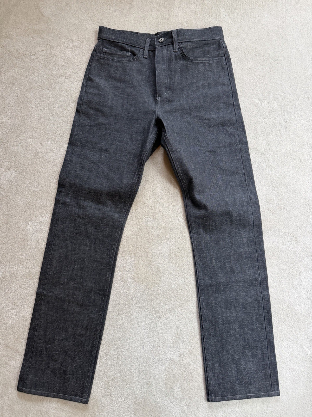New - Gustin Jeans - Zimbabwe Denim - Steel - Vintage Straight Fit 33 X 32.5