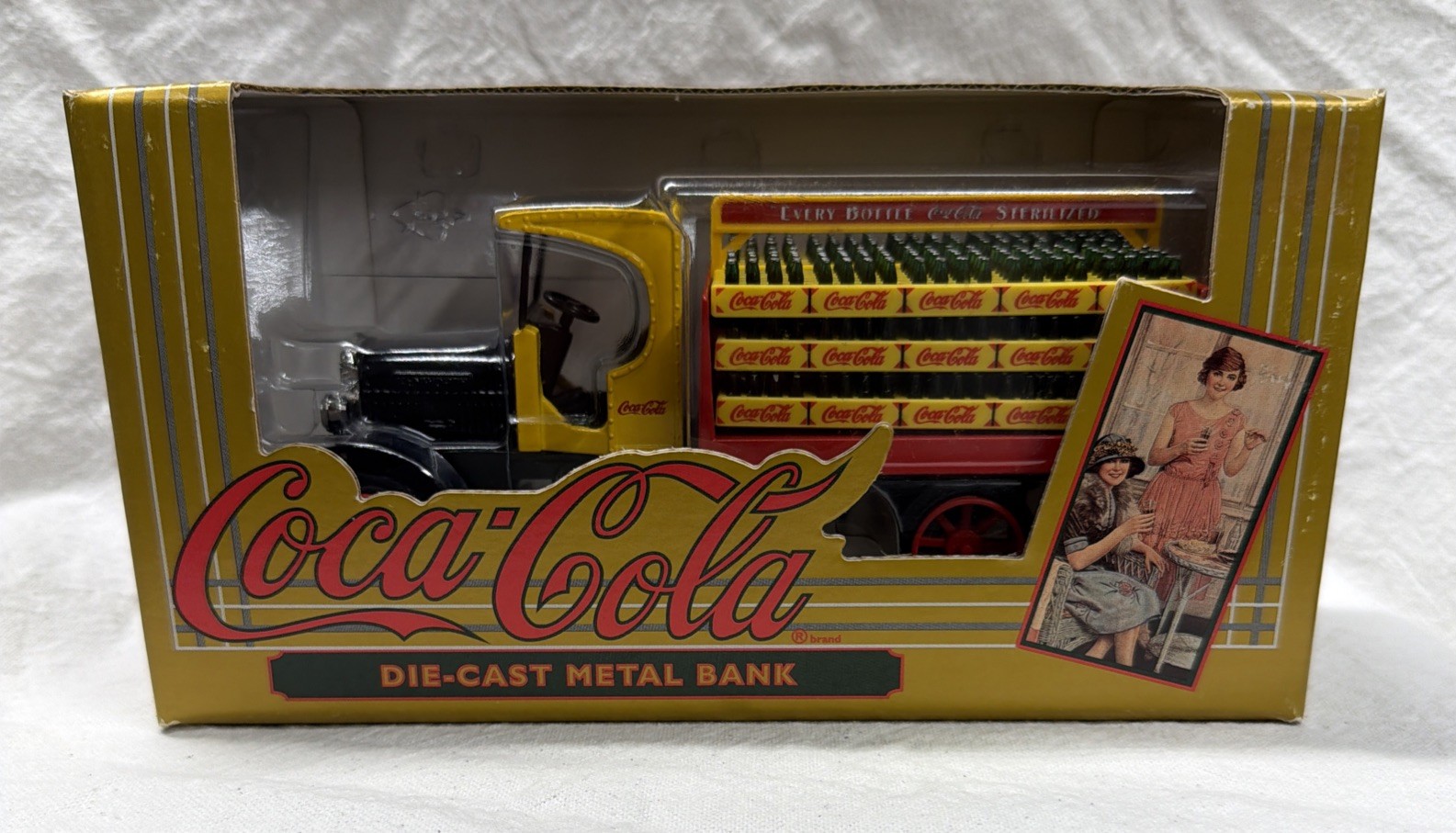 Ertl Coca-Cola Die Cast Metal Delivery Truck Bank 1994 Collector Series NIB Ertl Coca-Cola Die Cast Metal Delivery Truck Bank 1994 Collector Series NIB