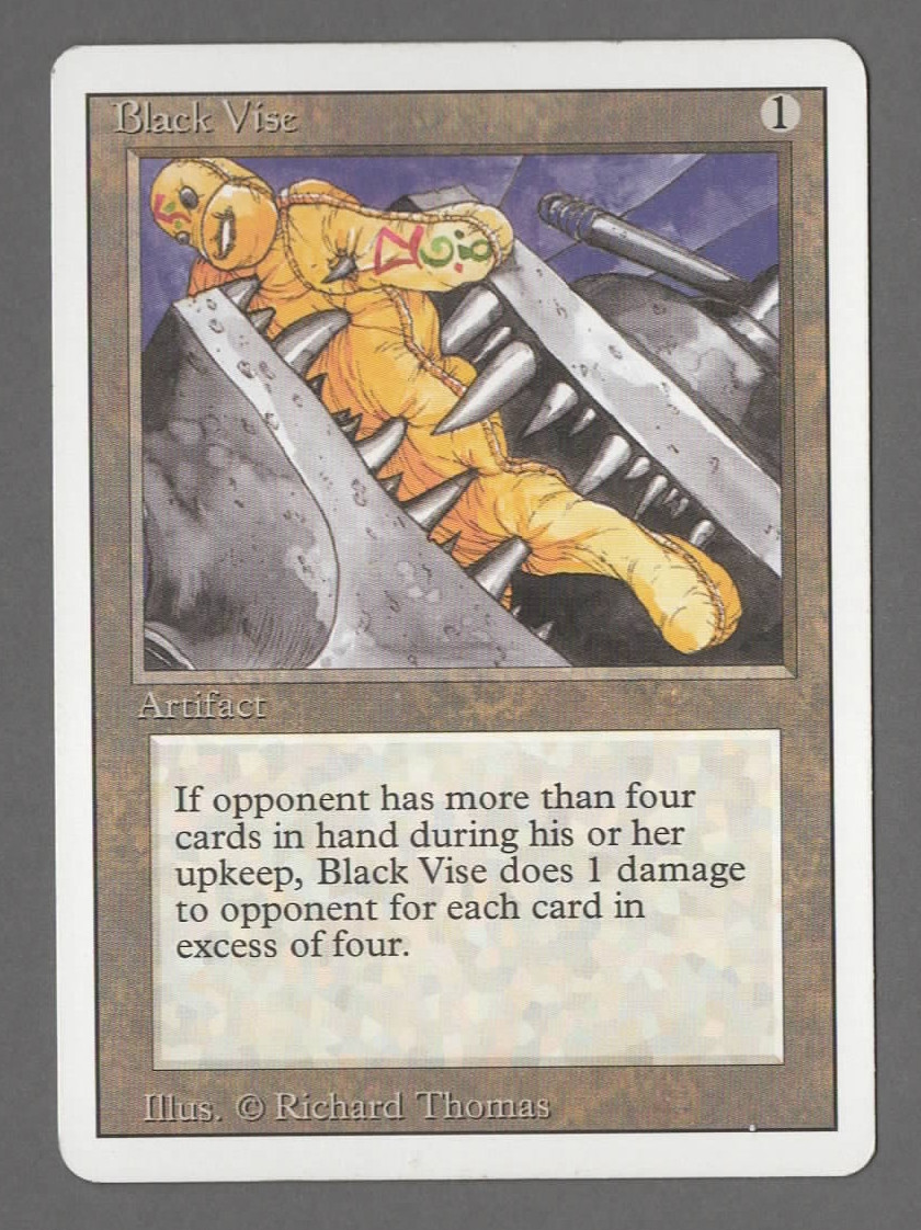 MTG - Black Vise - Magic: Revised (3ED) - MP