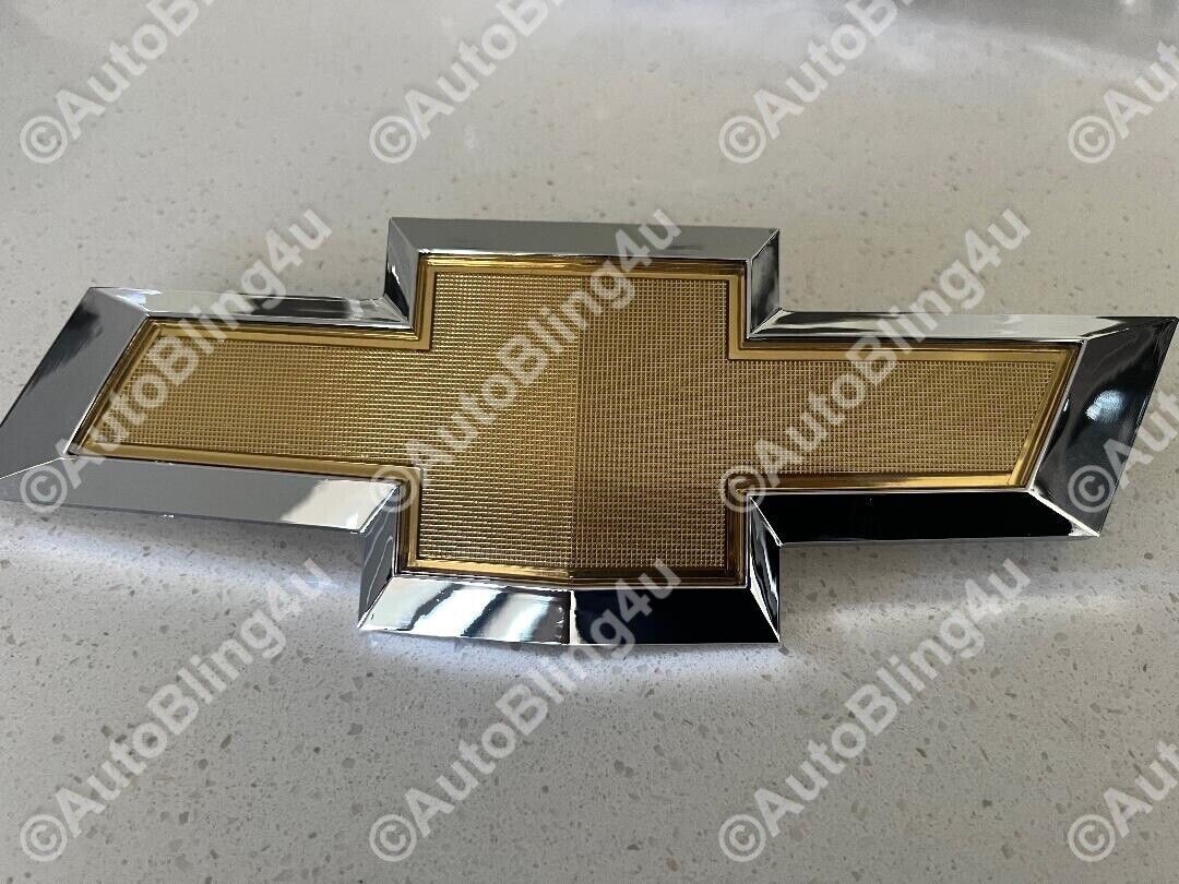 Chevy 2013-2015 MALIBU Gold Front Grille Emblem Chevy 2013-2015 MALIBU Gold Front Grille Emblem