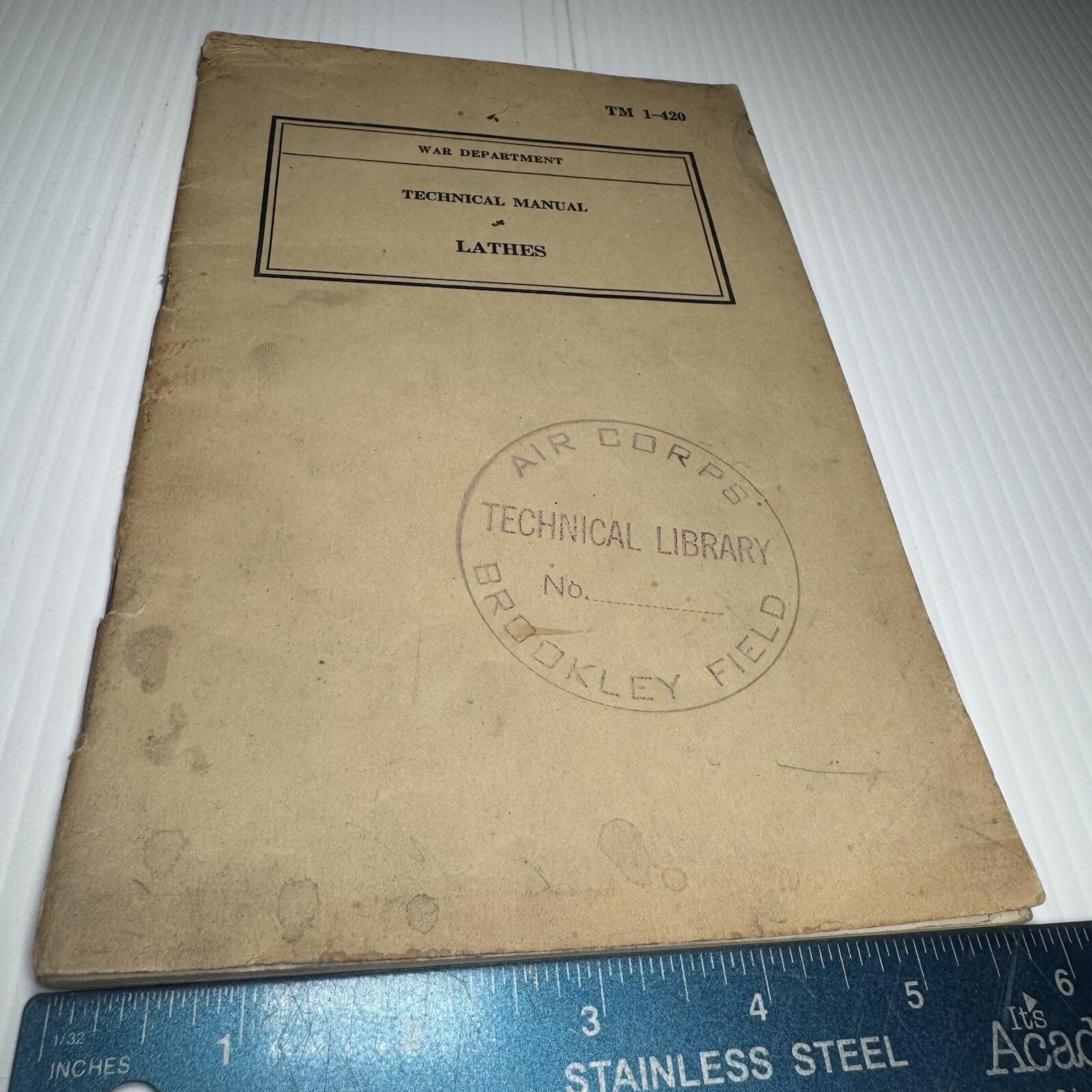 Vintage 1942 WWII War Dept. Basic Field Military Courtesy & Discipline TM 1-420 Vintage 1942 WWII War Dept. Basic Field Military Courtesy & Discipline TM 1-420