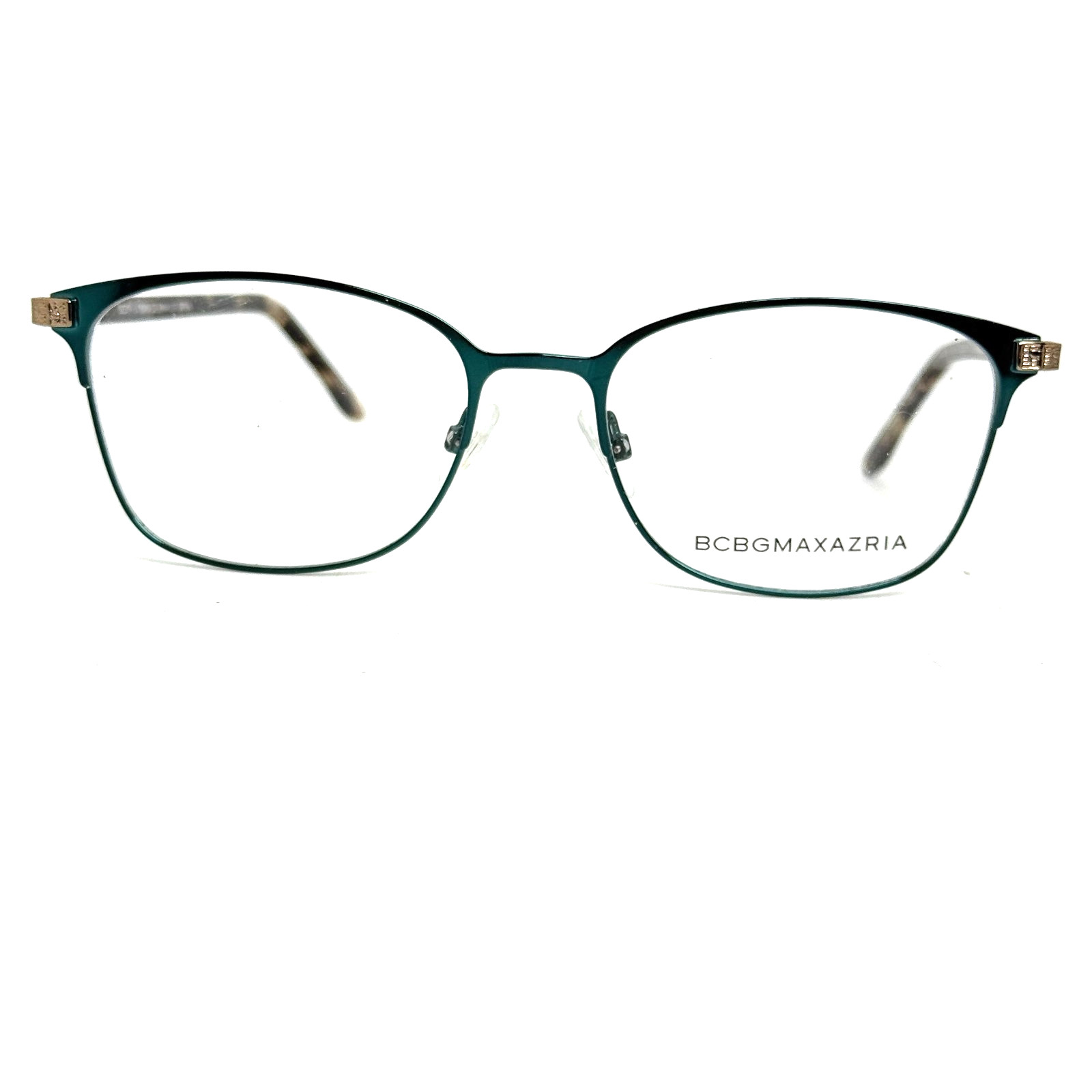 BCBGMAXAZRIA Annalise Green Eyeglasses Frame 52-17-135mm B39mm H20660