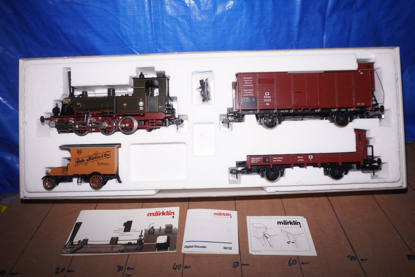 Märklin 5501 Spur 1 T3 KEPV Anniversary Steam Locomotive Set OVP