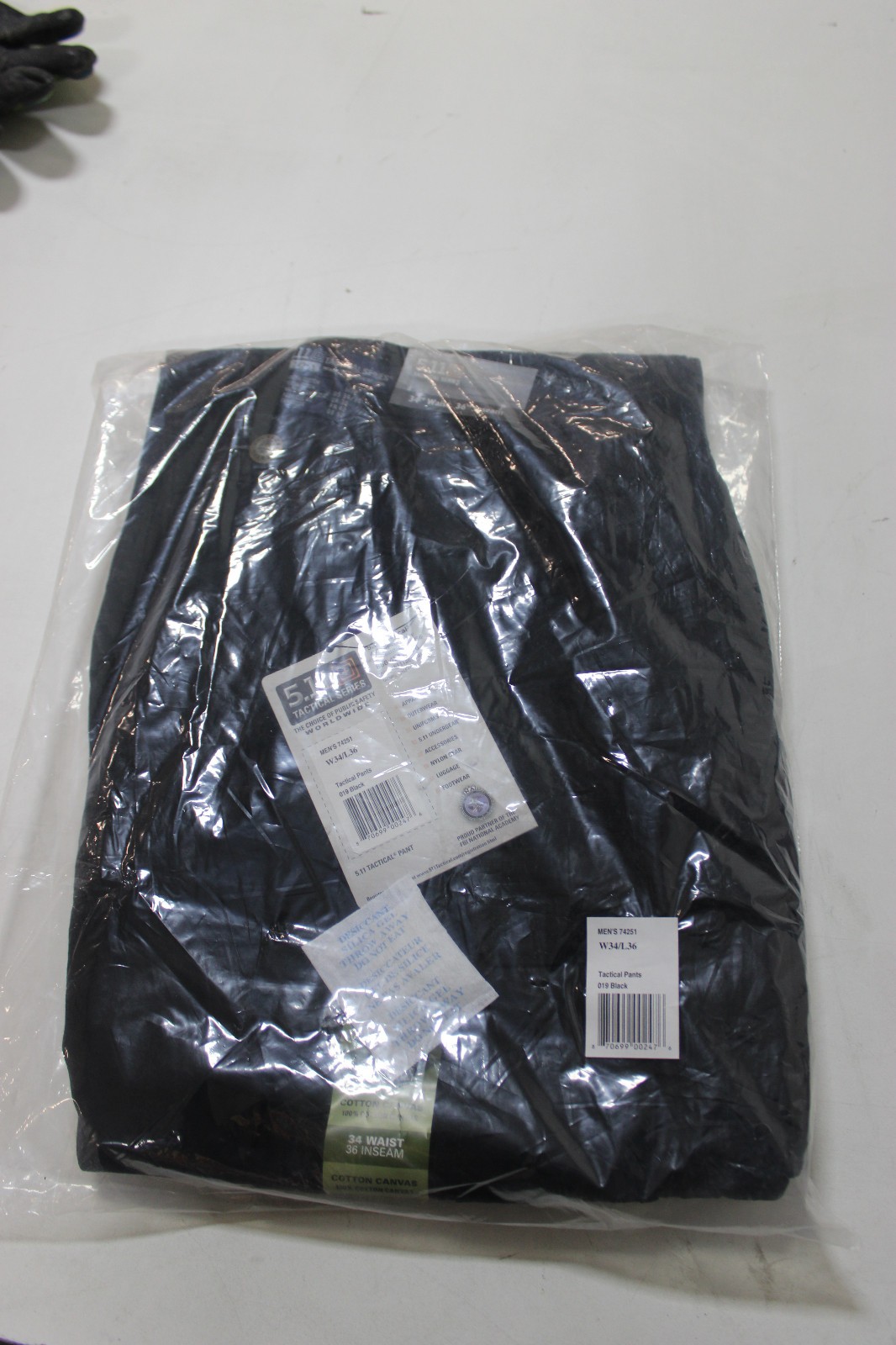 NEW 5.11 Tactical Pants Mens 34x36 019 Black   Cargo Tactical