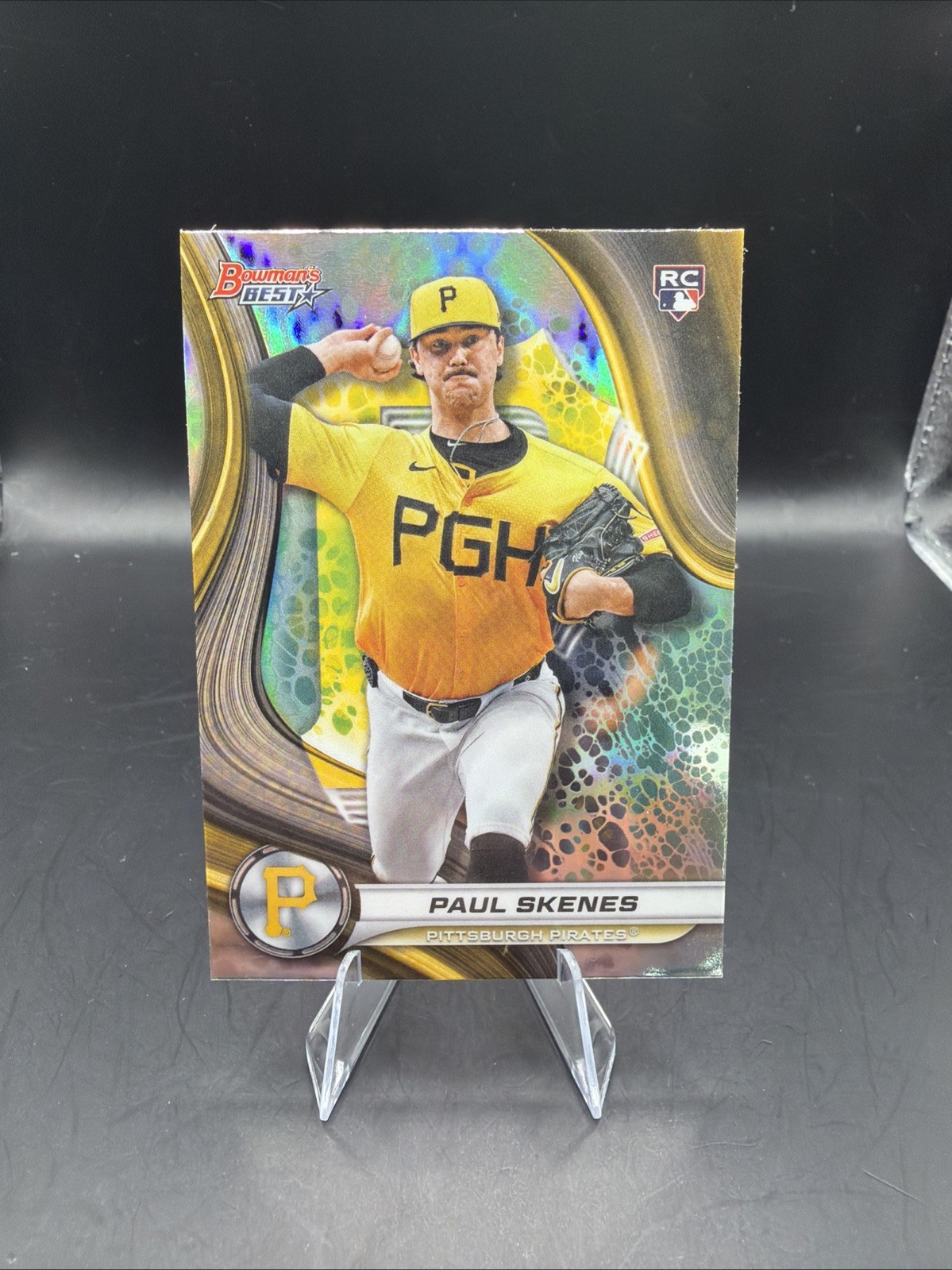 2024 Bowman’s Best #53 Paul Skenes Refractor 2024 Bowman’s Best #53 Paul Skenes Refractor