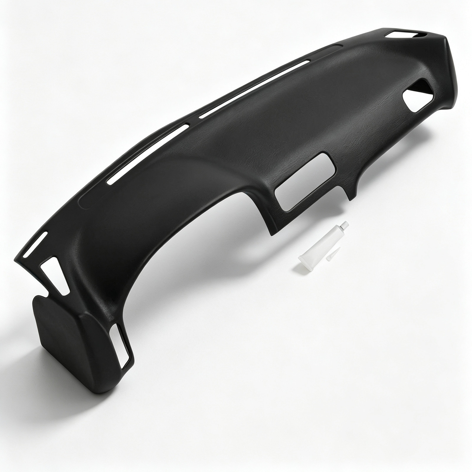 Front Upper Coverlay Black Dashboard Cover For Nissan 240SX 1989-94 ABS Plastic