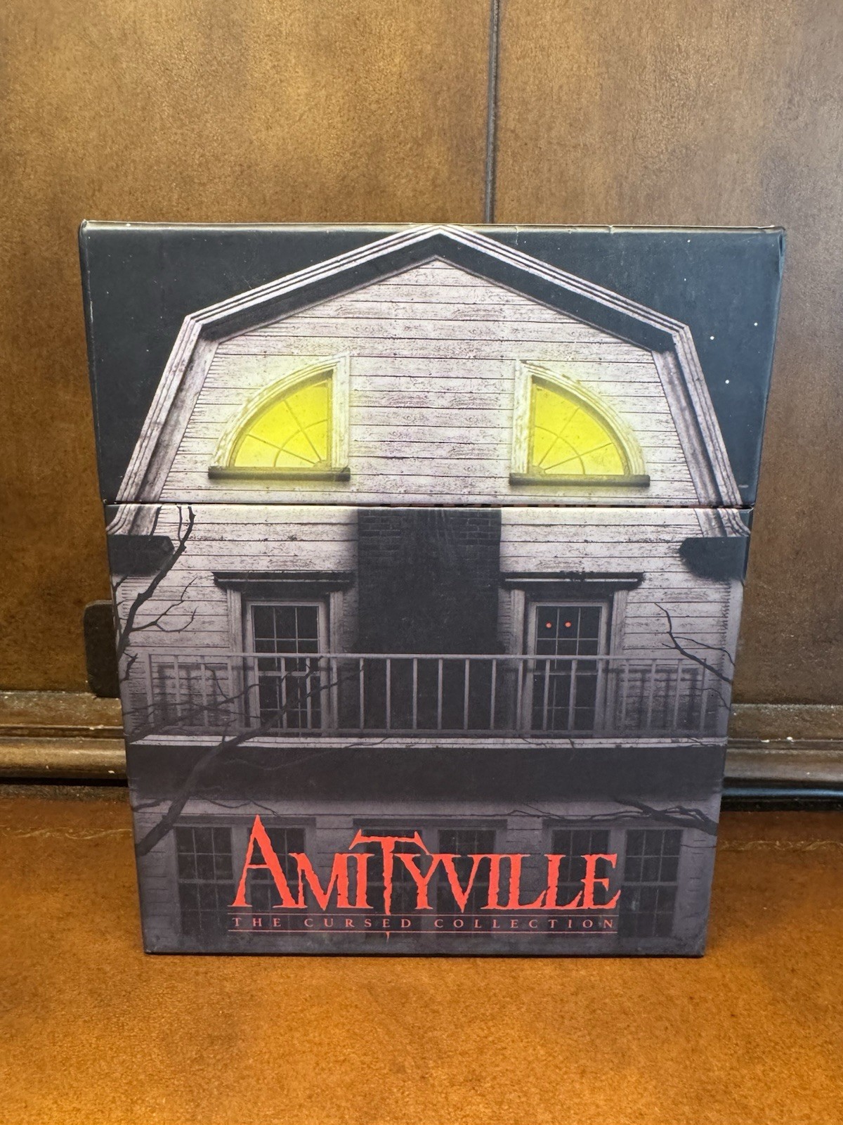 Amityville The Cursed Collection 4-Blu-ray Boxset Vinegar Syndrome OOP 2019 Amityville The Cursed Collection 4-Blu-ray Boxset Vinegar Syndrome OOP 2019