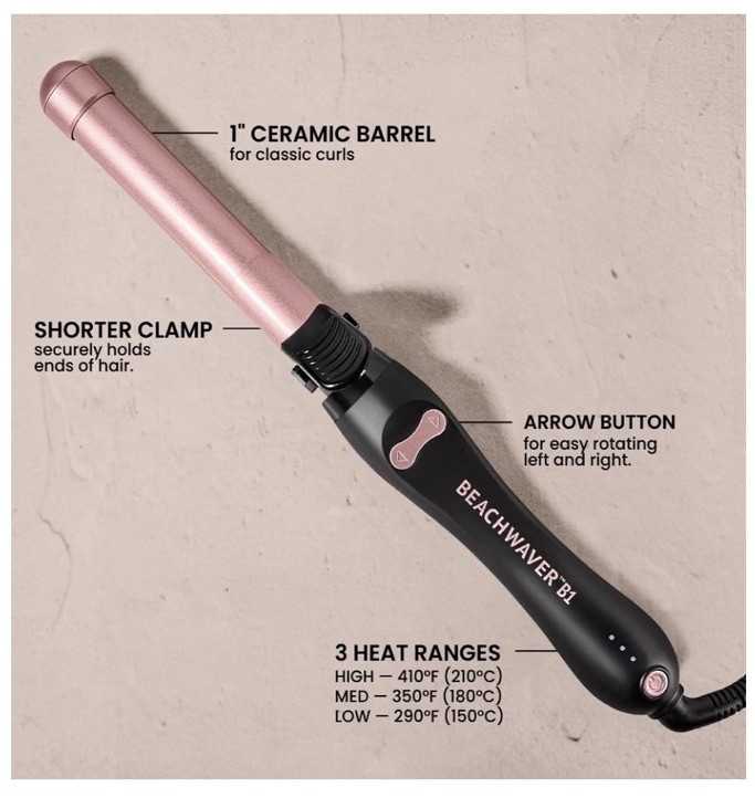 Beachwaver B1 Rotating Curling Iron Beachwaver B1 Rotating Curling Iron