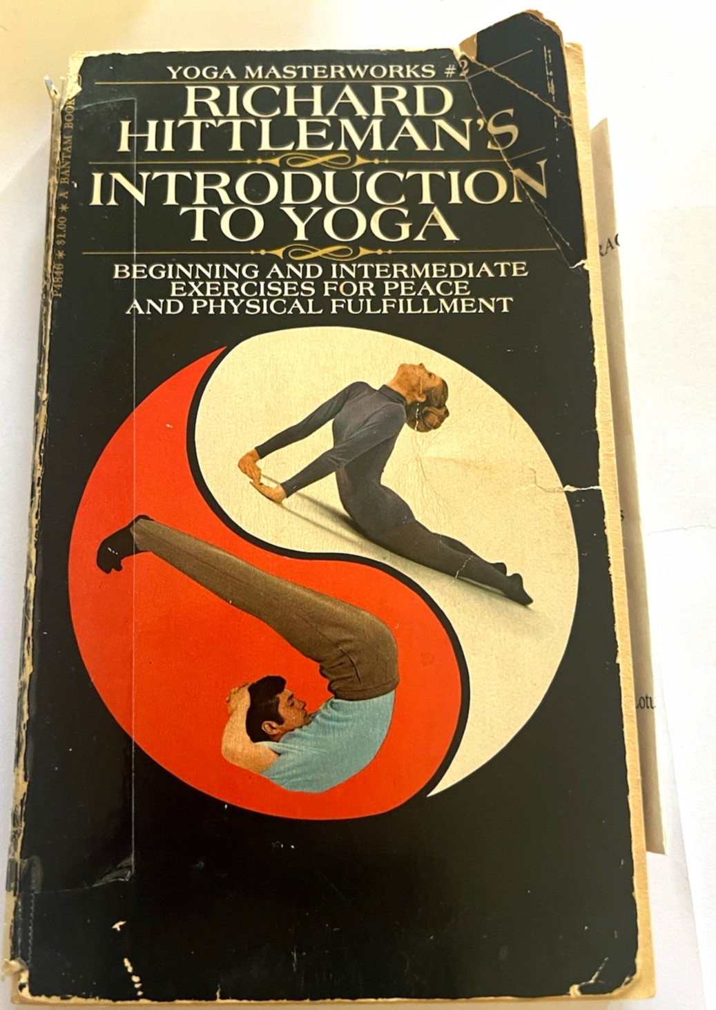 Richard Hittleman\'s Introduction to Yoga 1969 Bantam Vintage Paperback Yoga