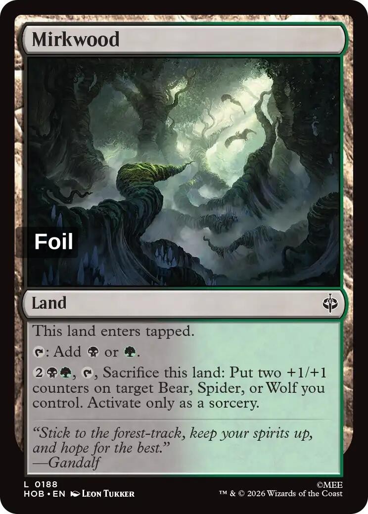 Mirkwood Foil [HOB - 188] LP MTG