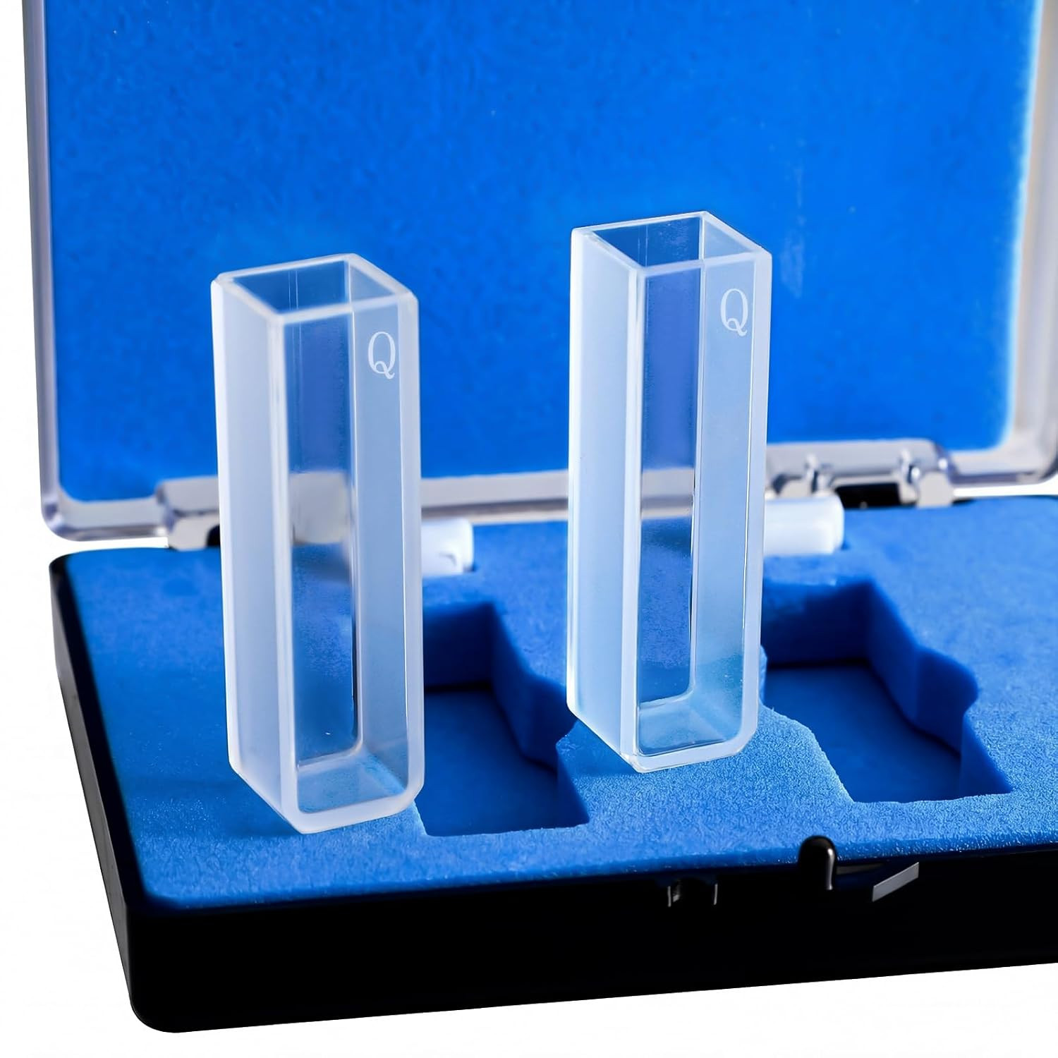 2 PCS UV Quartz Cuvettes for Spectrometer Standard Quartz Cells - 3.5 Ml 2 PCS UV Quartz Cuvettes for Spectrometer Standard Quartz Cells - 3.5 Ml