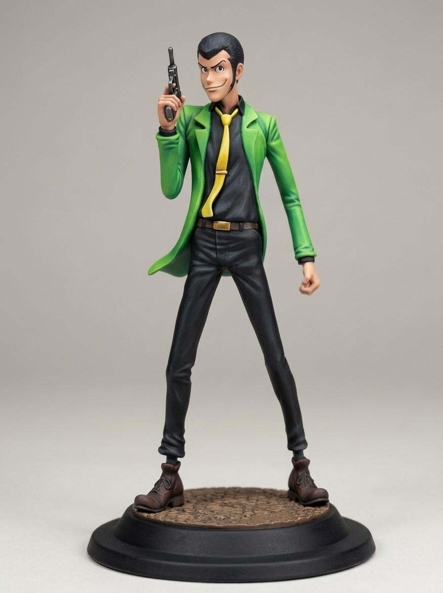 Arsenium Lupin III V2 Resin Kit GK 1/10 Scale Figure 16K Uncolored