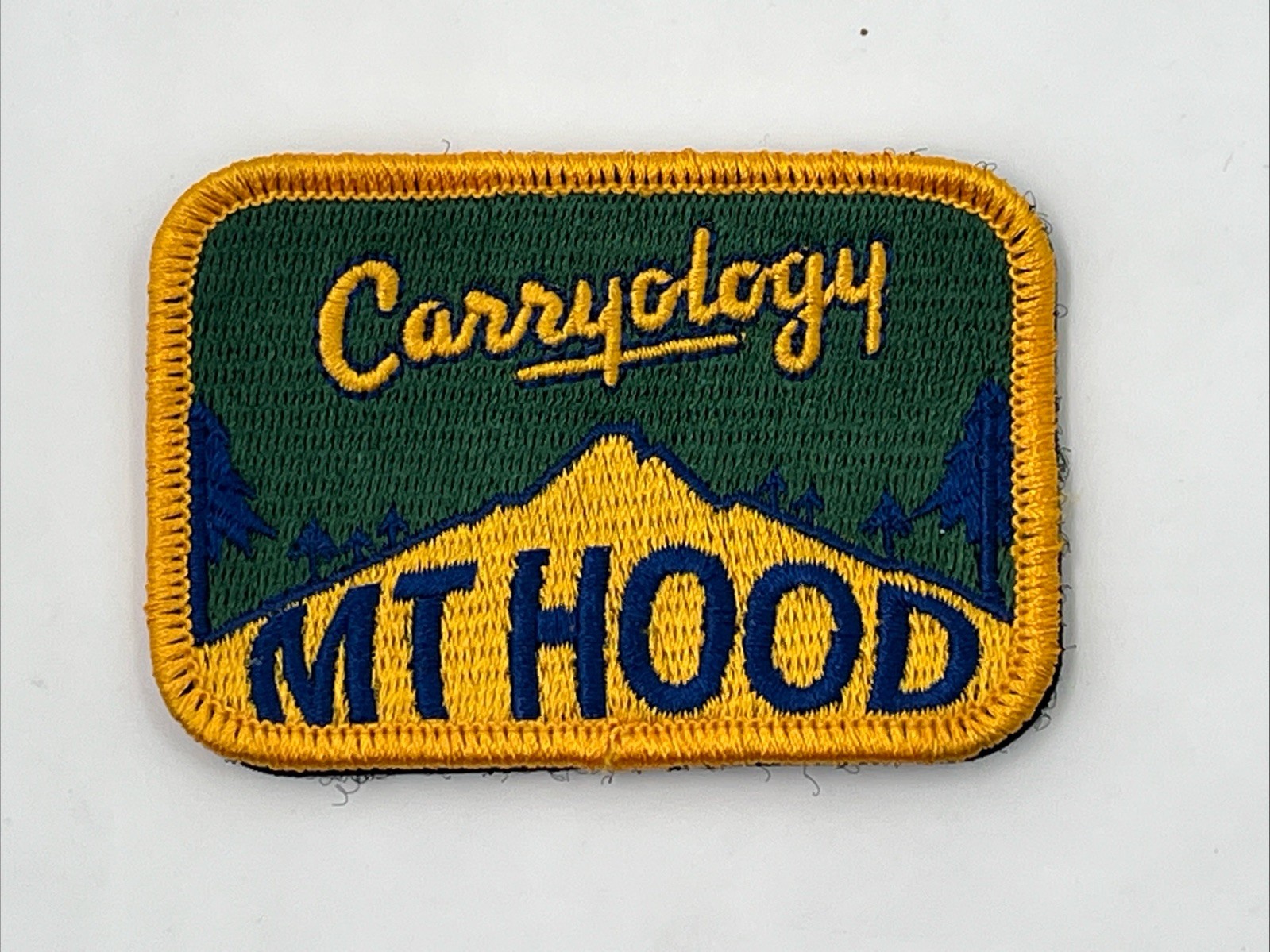 Carryology x Alpine Sea Co MT. HOOD Limited Edition Embroidered Morale Patch