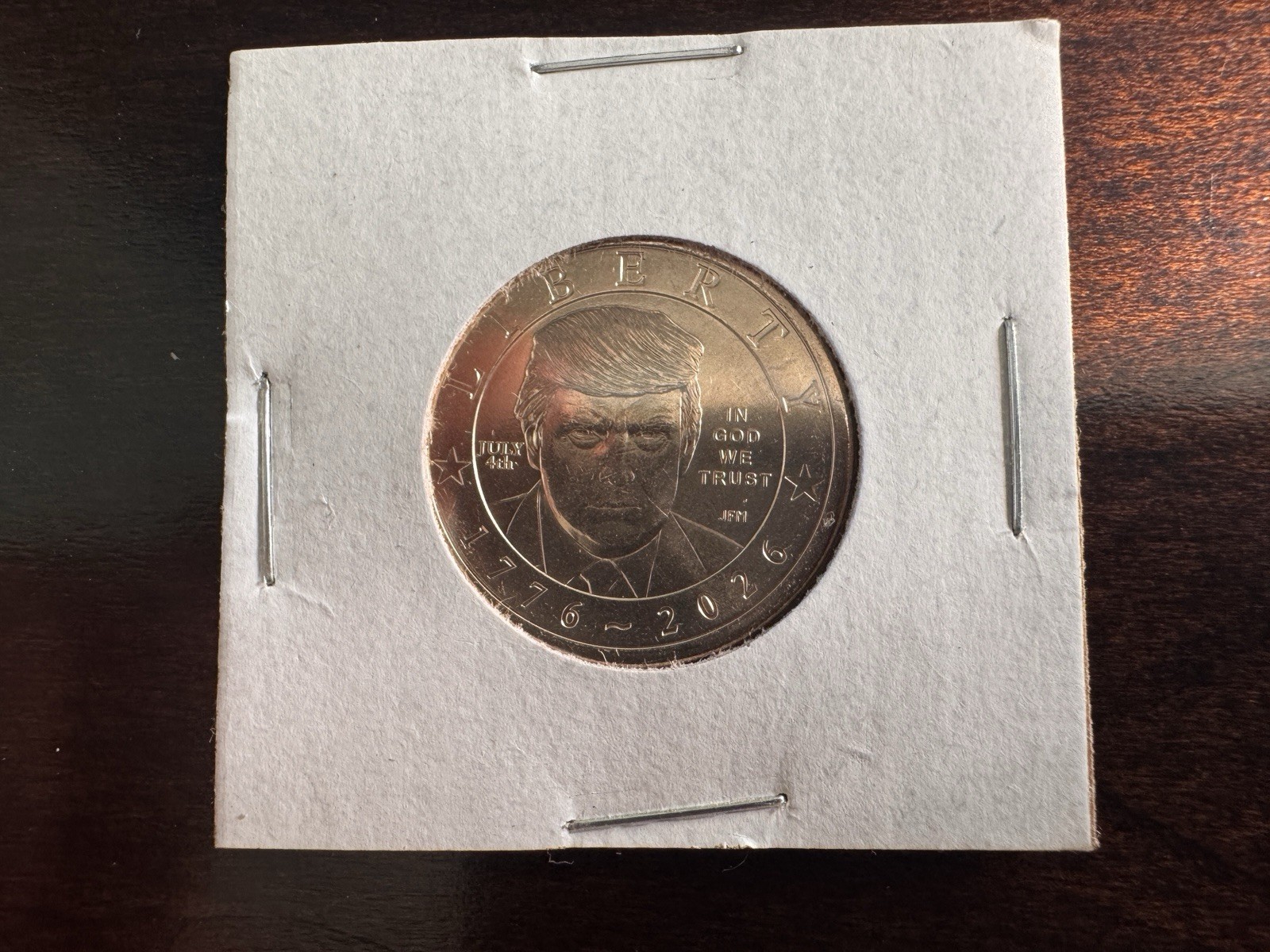 **RARE** 2026 Trump $1 JULY 4th Privy Mark – Struck 4th of July only