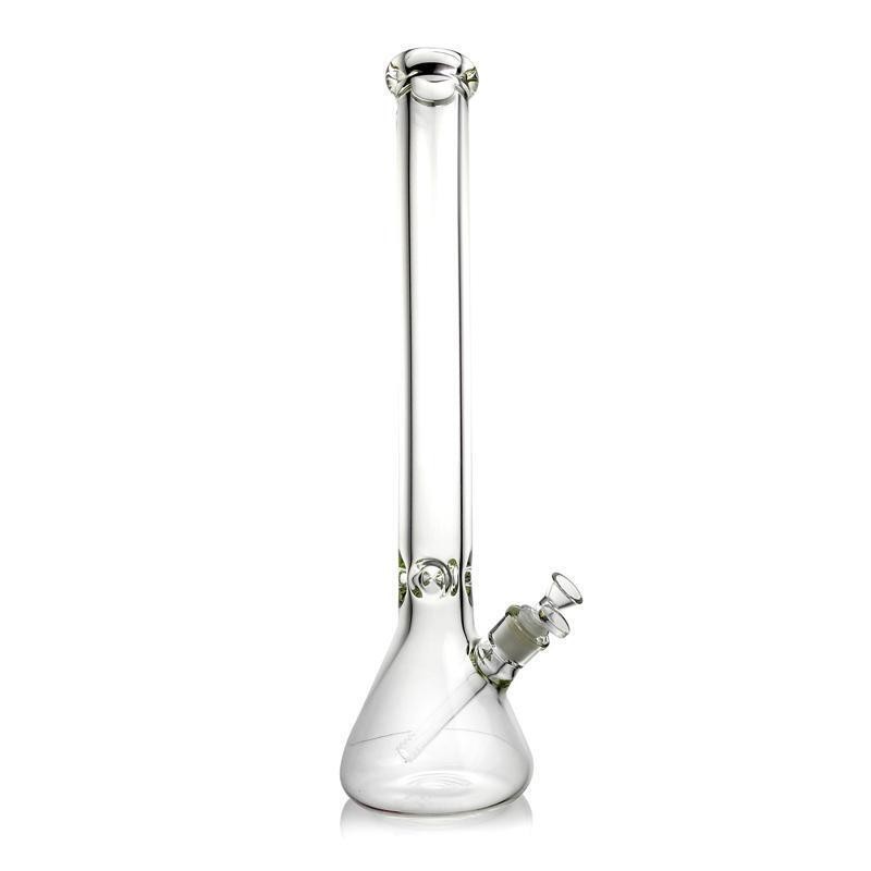 18in Heavy 6mm Thick Glass Bong Smoking Hookah Water Pipe 14mm Bowl Beaker 18in Heavy 6mm Thick Glass Bong Smoking Hookah Water Pipe 14mm Bowl Beaker